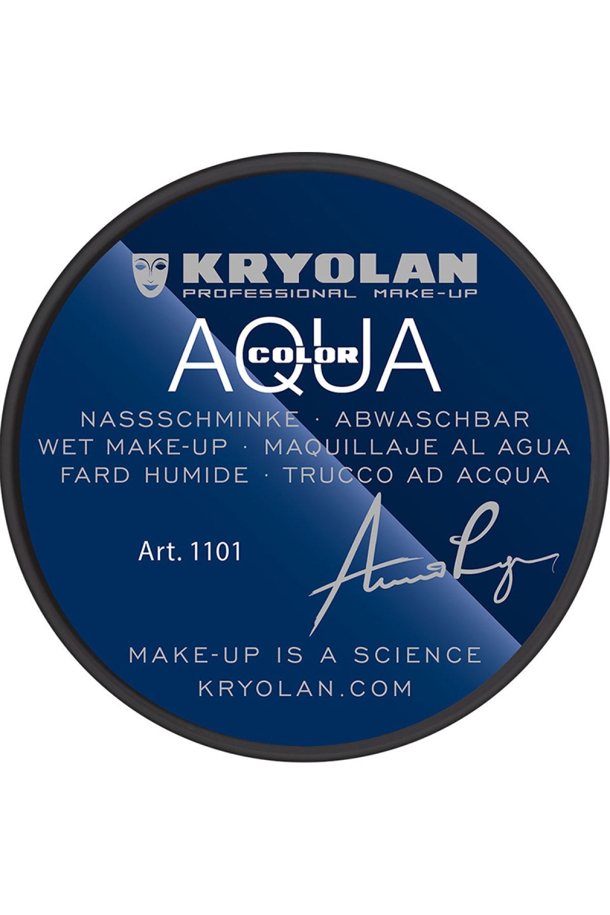 Kryolan Aquacolor® Su Bazlı Eyeliner Küçük Boy 8 Ml 01101 071