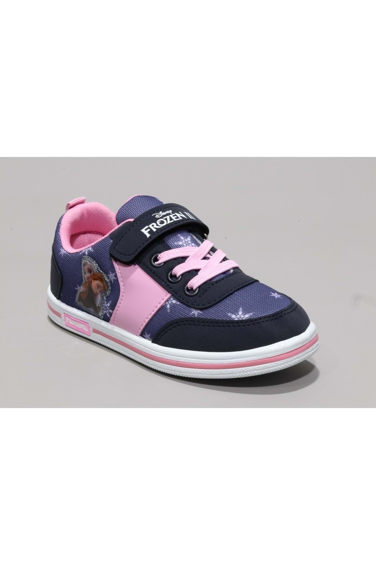 Frozen Kız Çocuk Sneakers Ayakkabı - Lacivert - 31