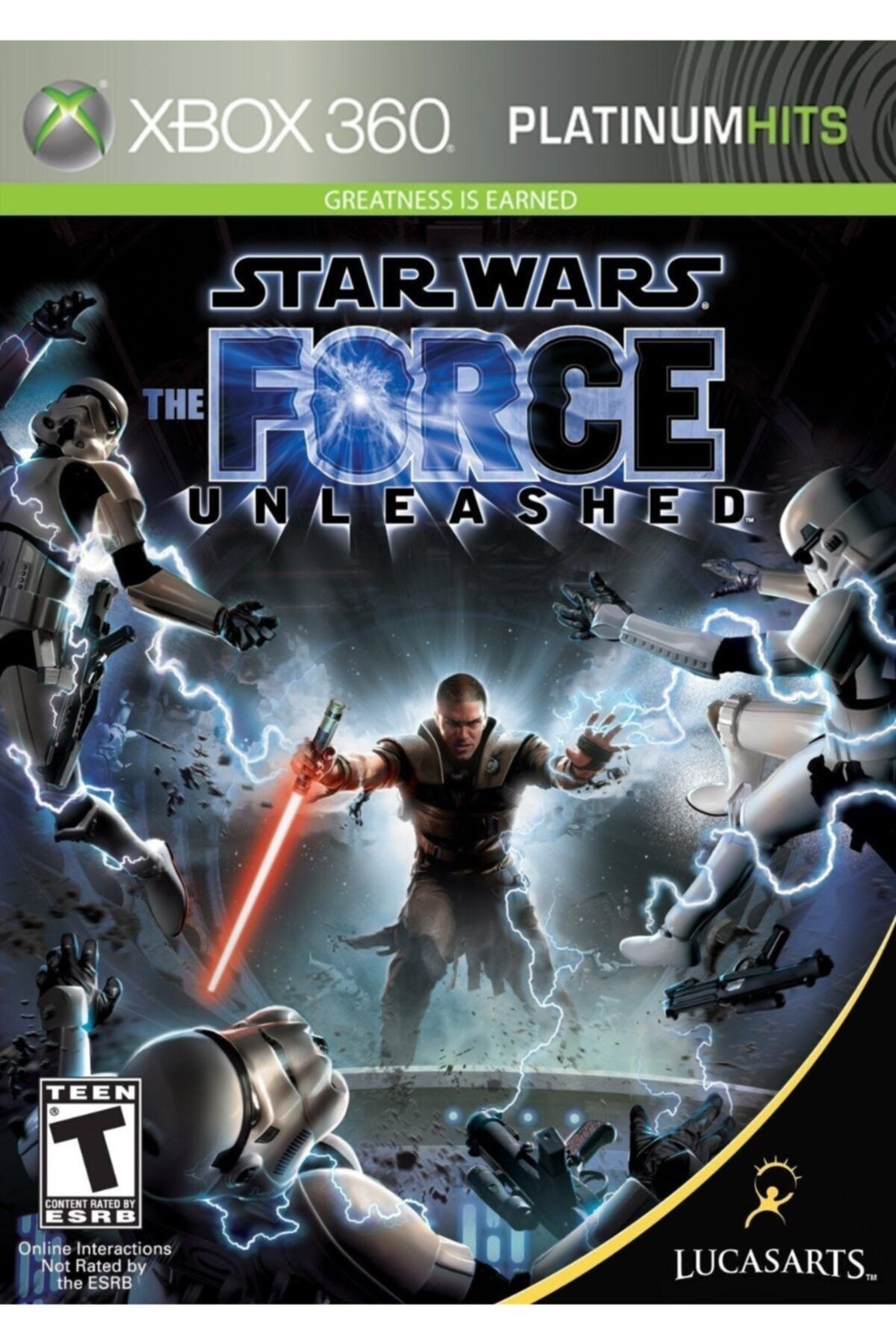 Microsoft Star Wars The Force Unleashed Xbox 360