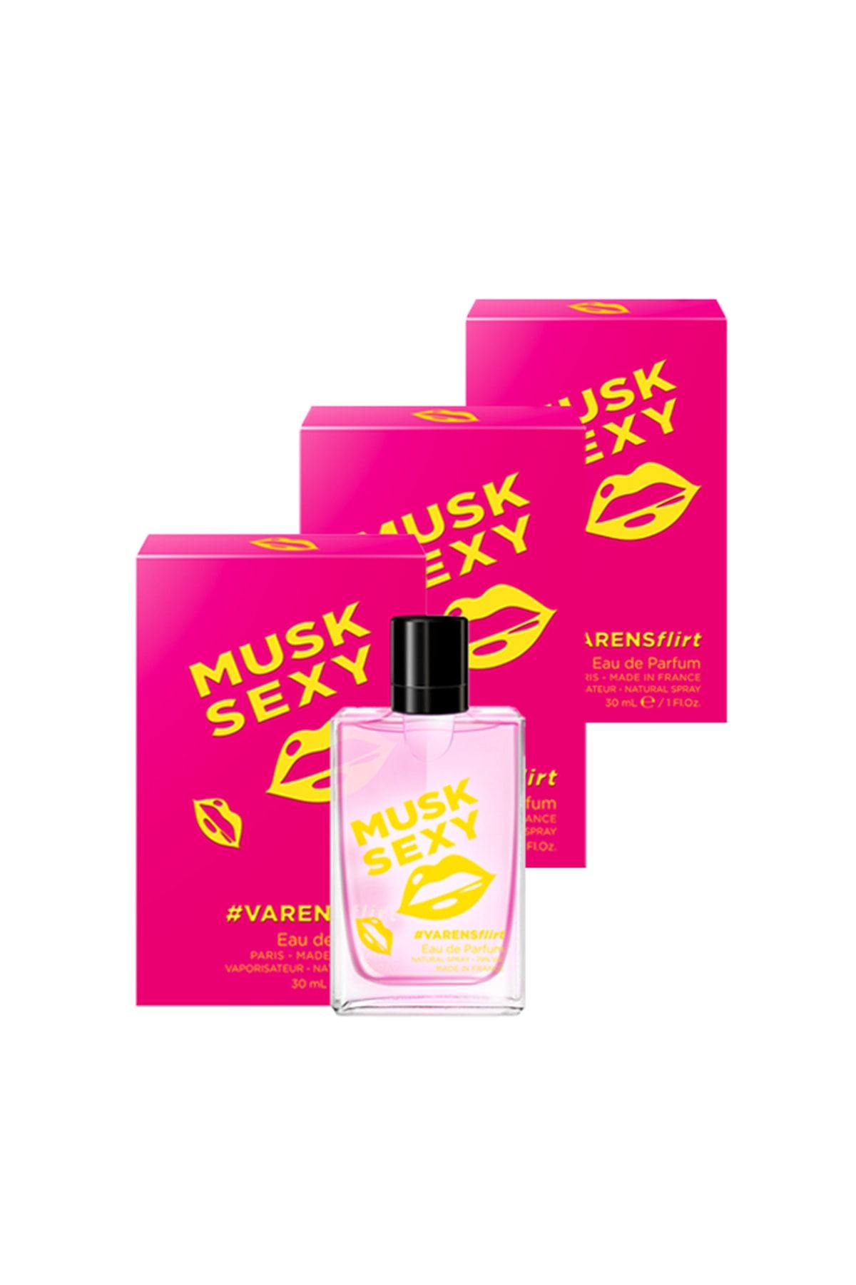 Ulric De Varens Varens Flirt Musk Sexy 3'lü Set (3x30ml Edp ) Kadın Parfüm