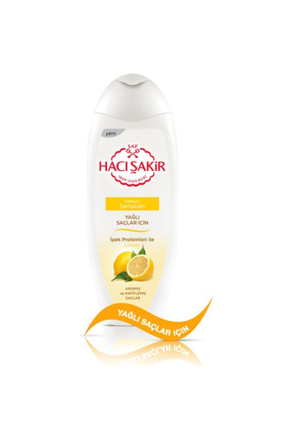 Hacı Şakir Şampuan Limon Özlü Yağlı Saçlar Için 500 ml