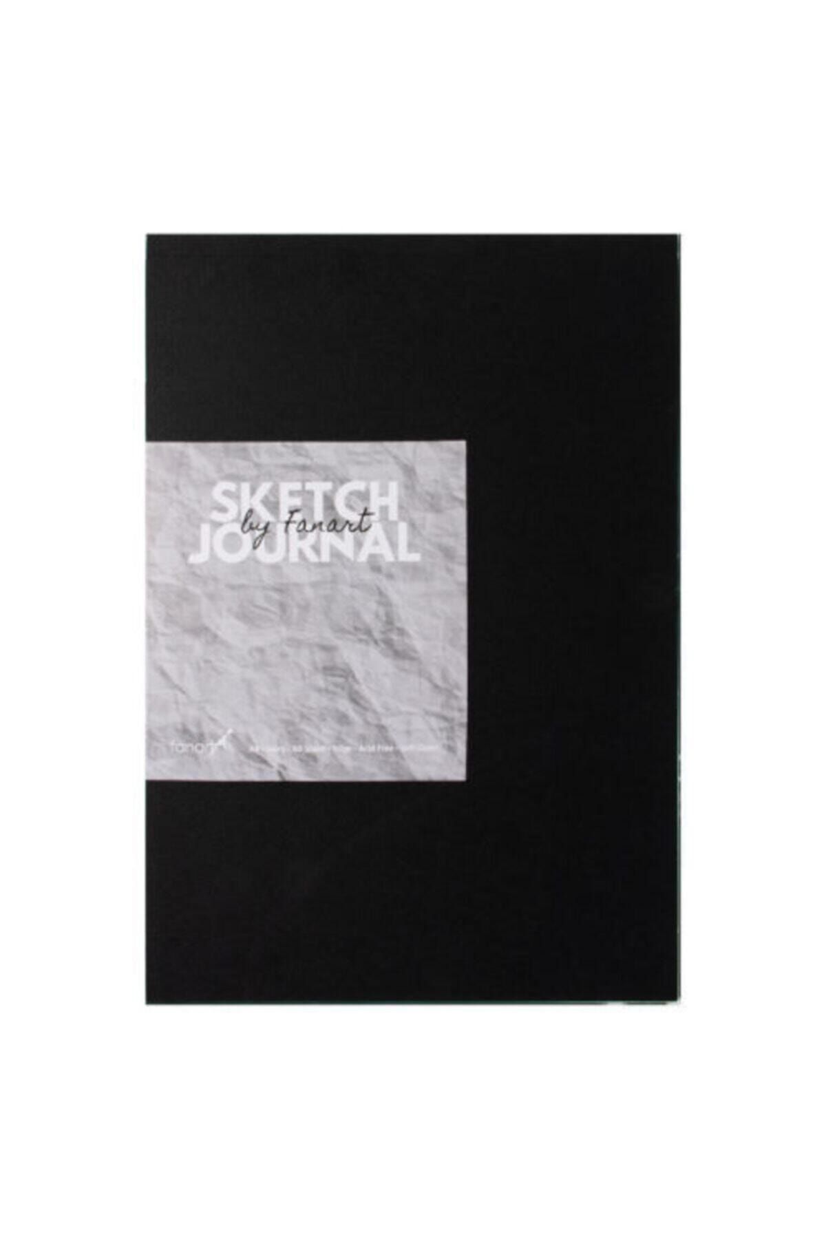 Fanart Academy Sketch Eskiz Çizim Defteri Journal 110 Gr 60 Yaprak A6 Siyah