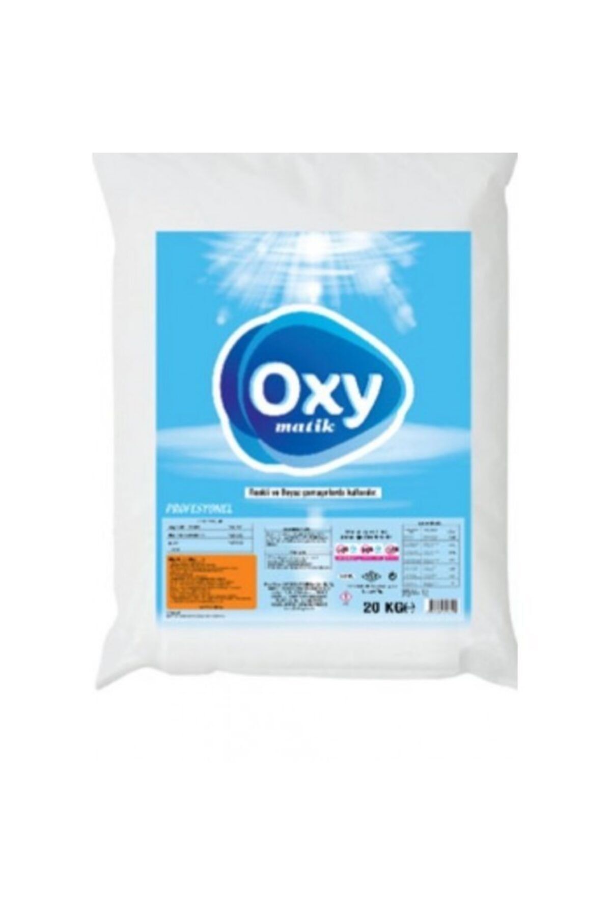 Oxy Matik 20kg Toz Çamaşır Deterjanı-renkliler&beyazlar-20 Kg