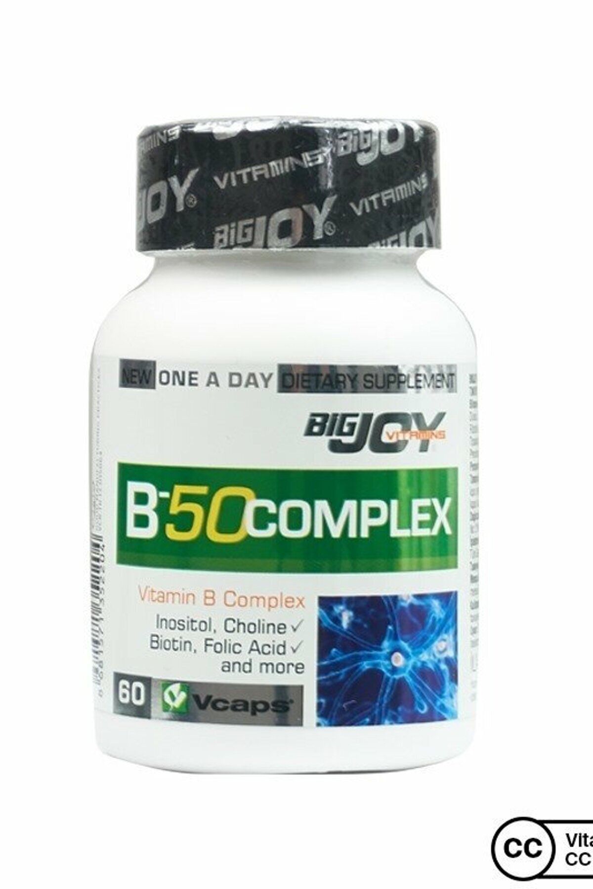 Bigjoy Sports Vitamins B-50 Complex 60 Bitkisel Kapsül