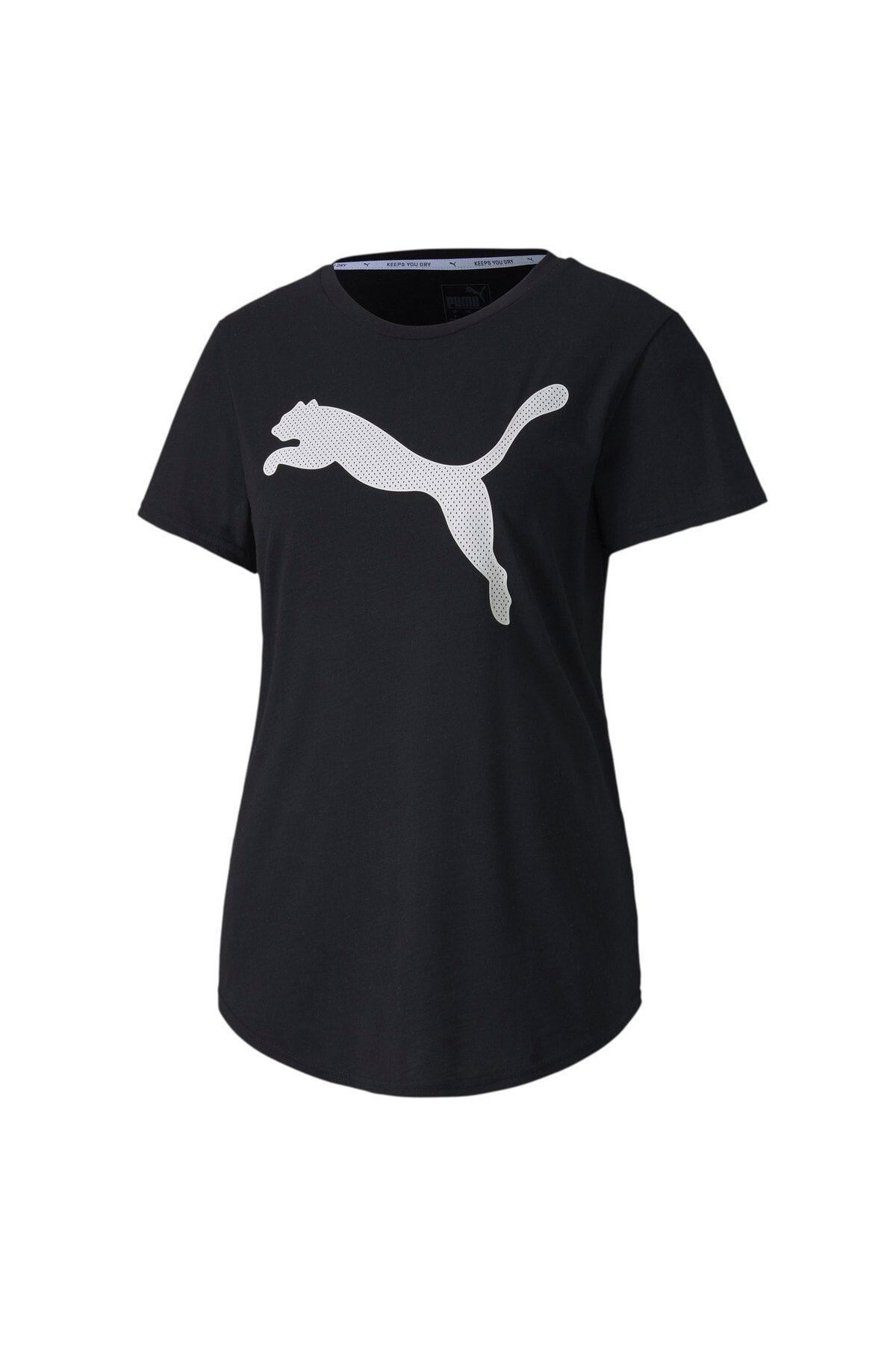 Puma EVOSTRIPE TEE Siyah Kadın T-Shirt 100547674