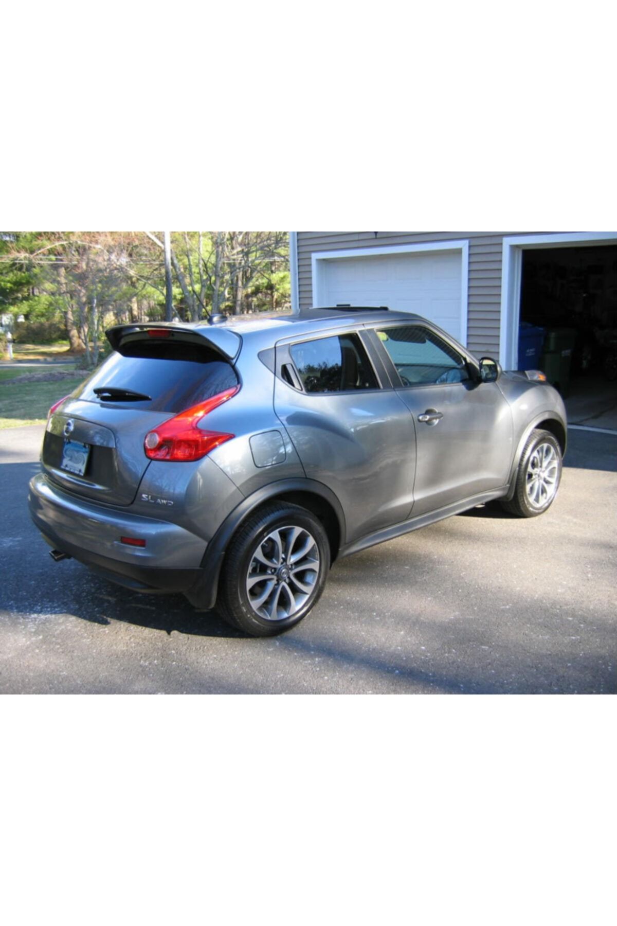 NamTuning Nissan Juke Spoiler Plastik Boyasız Ithal Ürün