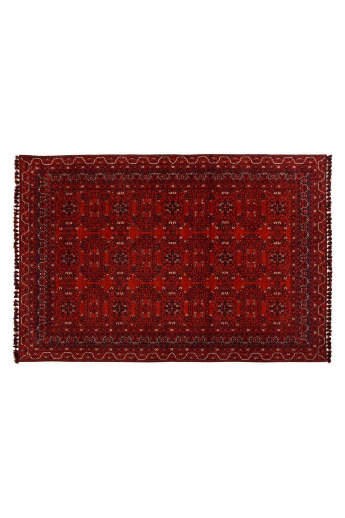 Mudo Concept Jına Bold Halı Kırmızı Lacivert 160x230cm