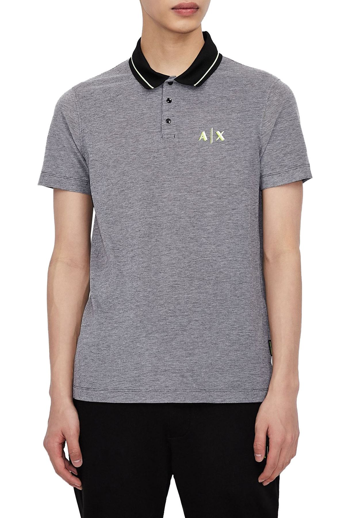 Armani Exchange Pamuklu Slim Fit Polo T Shirt