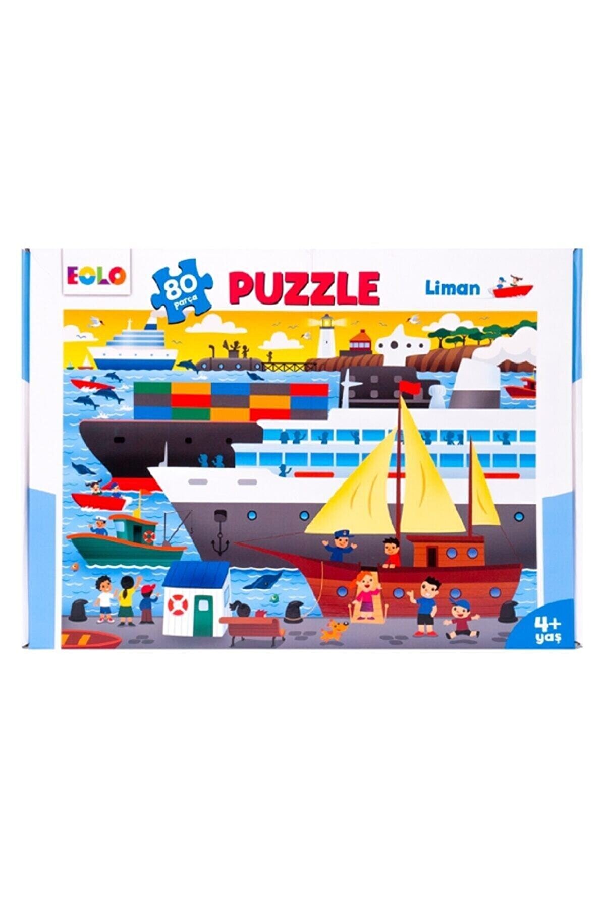 eolo yayınları Liman 80 Parça Puzzle