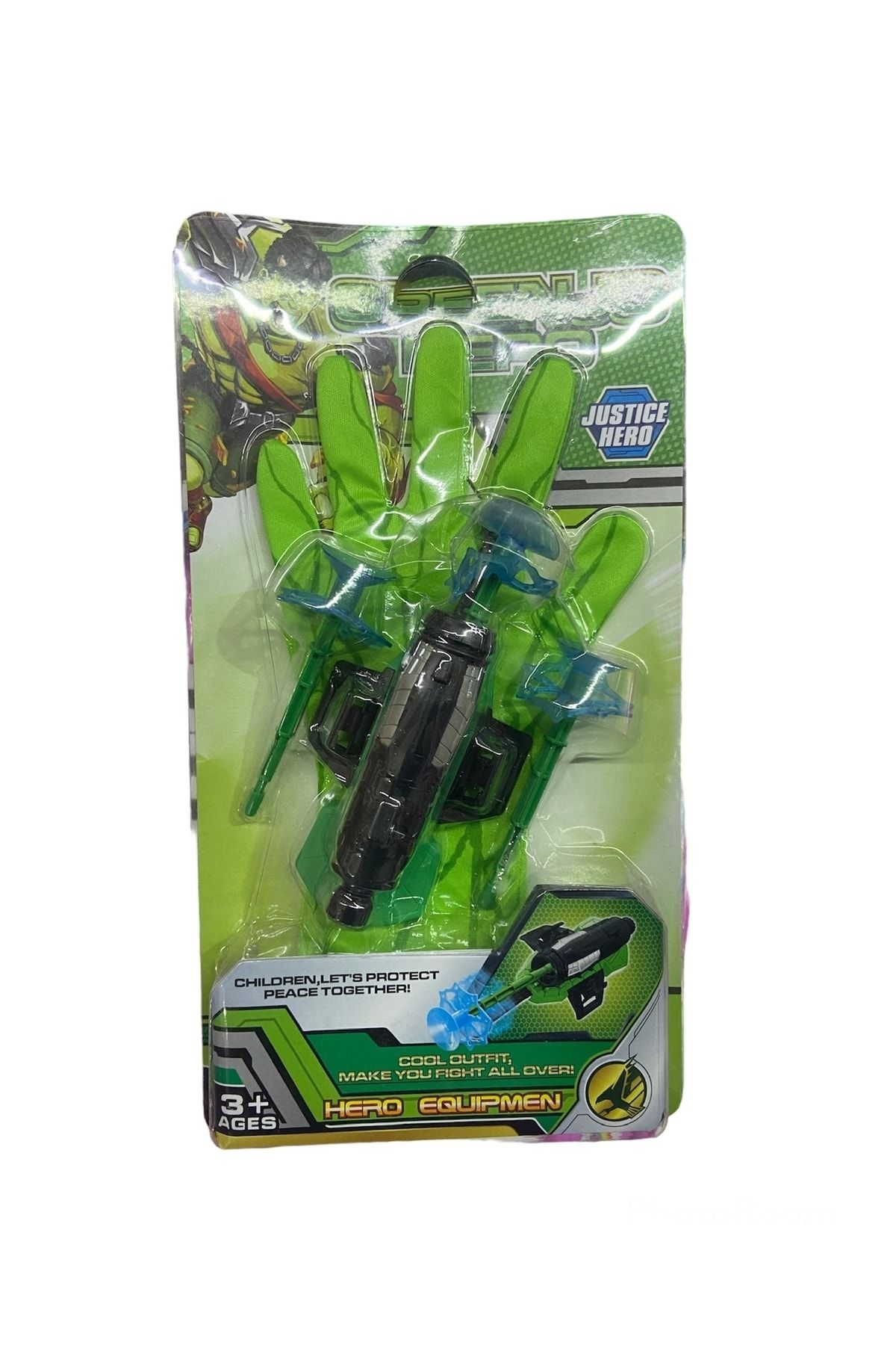 TOYSA TOYS Ok Atan Hulk Eldiven - Ok Atan Hulk Eldiveni - Yeşil Ok Atan Eldiven