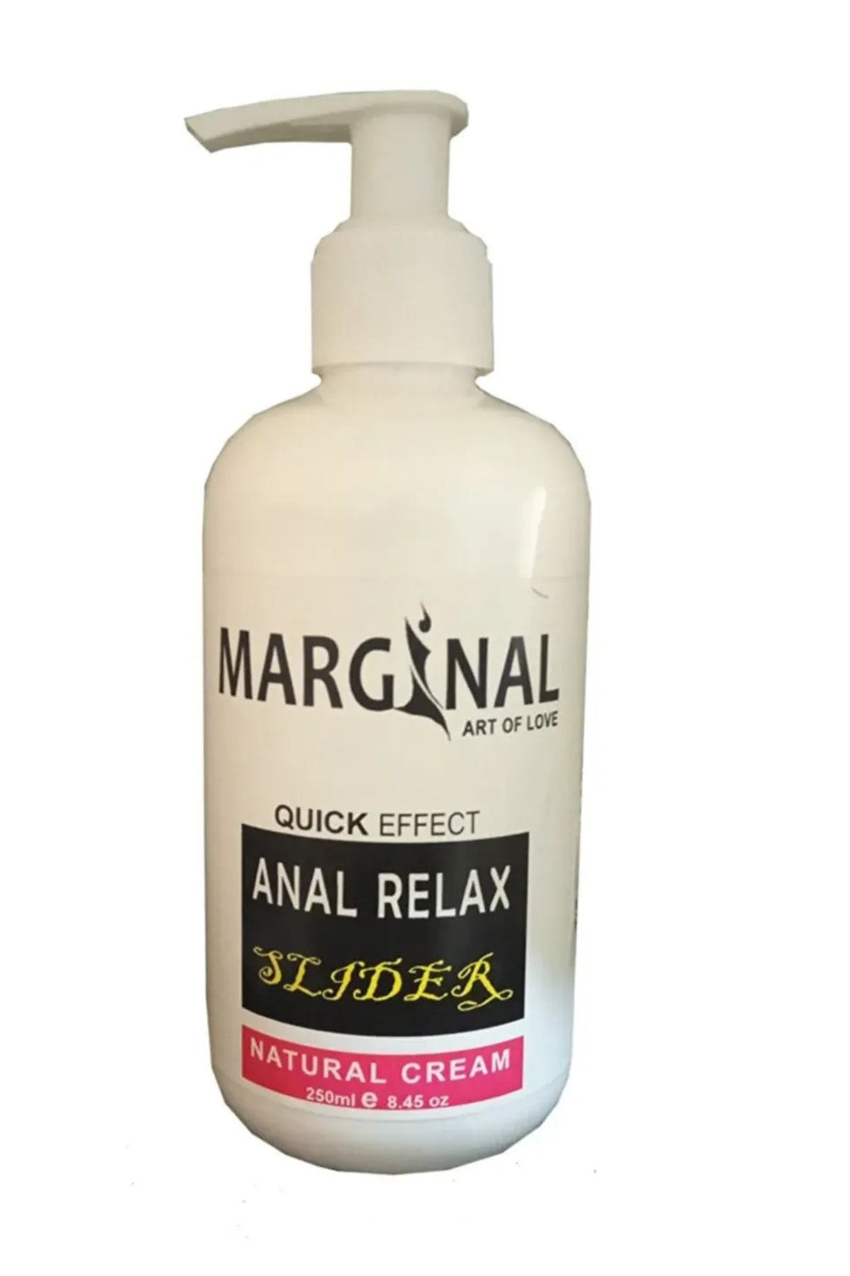 Marjinal Anal Relax Naturel Cream Kayganlaştırıcı 250 Ml