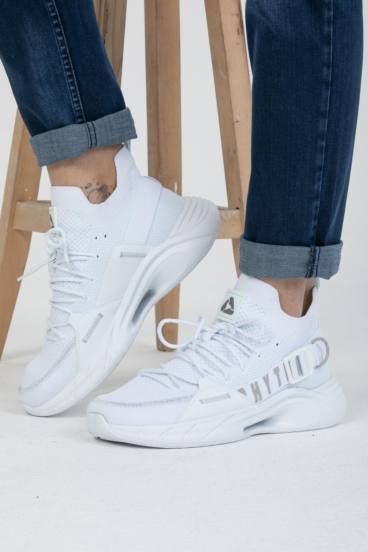 LETOON Ritim - Unisex Beyaz Sneaker Ayakkabı