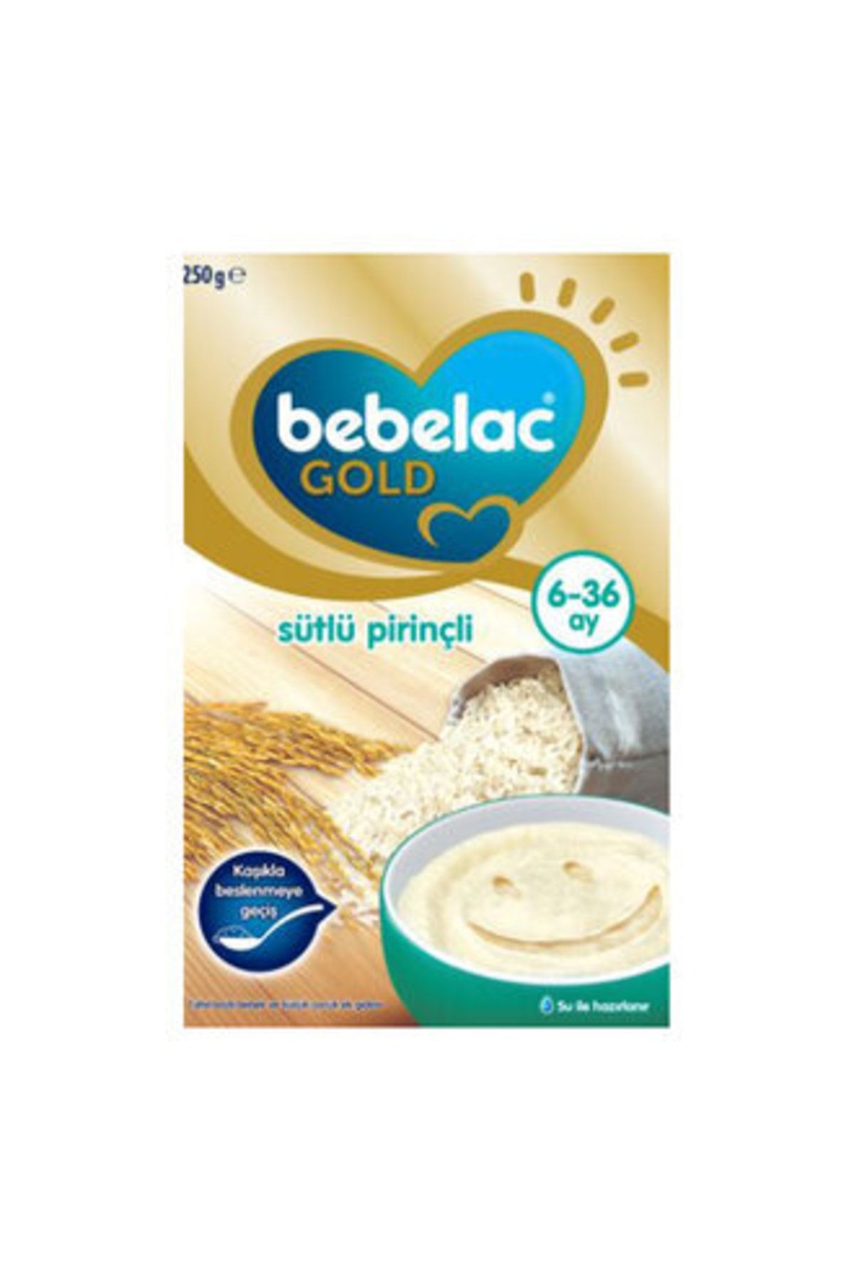 Bebelac Gold Sütlü Pirinçli Ek Gıda 250 G