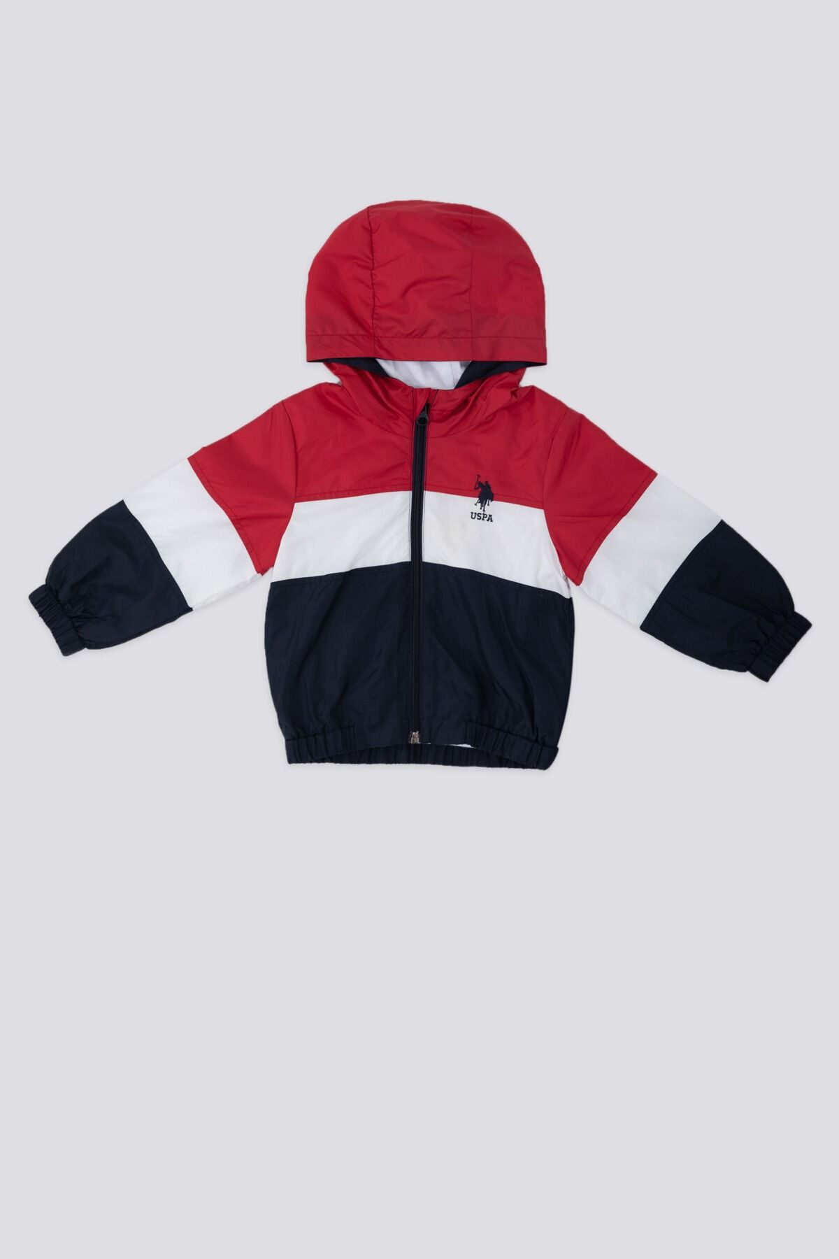 U.S. Polo Assn. The Radiance Of Colors Kırmızı Erkek Bebek Yağmurluk