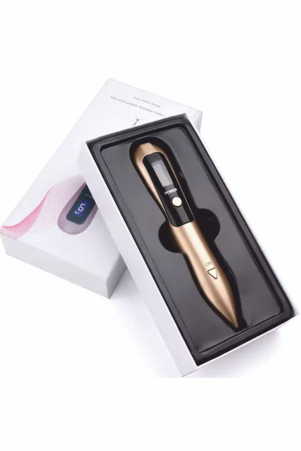 Nazalya Profesyonel 9 Kademe Dijital Laser Plazma Pen Gold Renk Ben, Siğil Ve Leke Cihazı