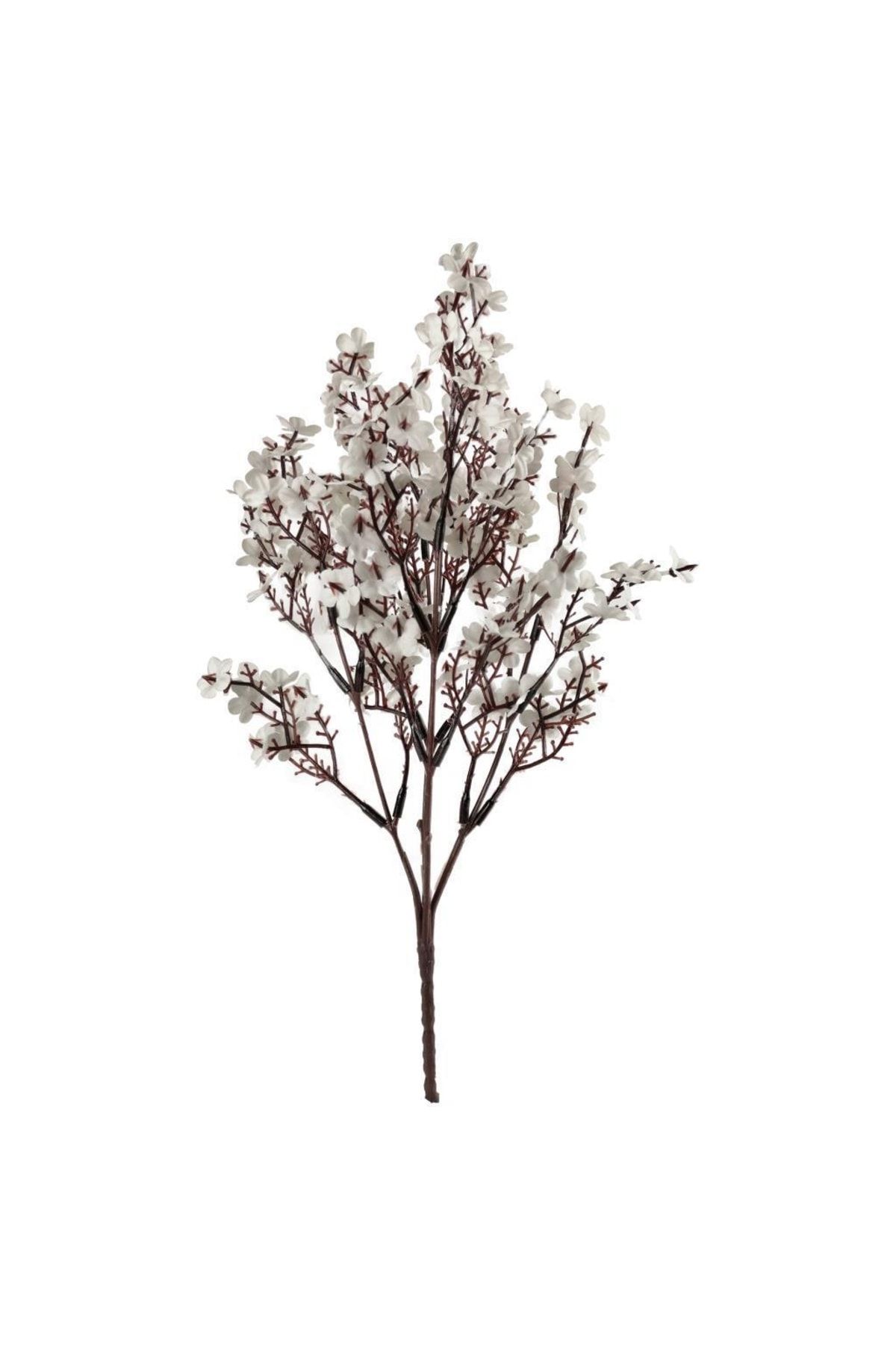 Nettenevime Yapay Çiçek Beyaz Bahardalı Mineli Demet Dekoratif Çiçek