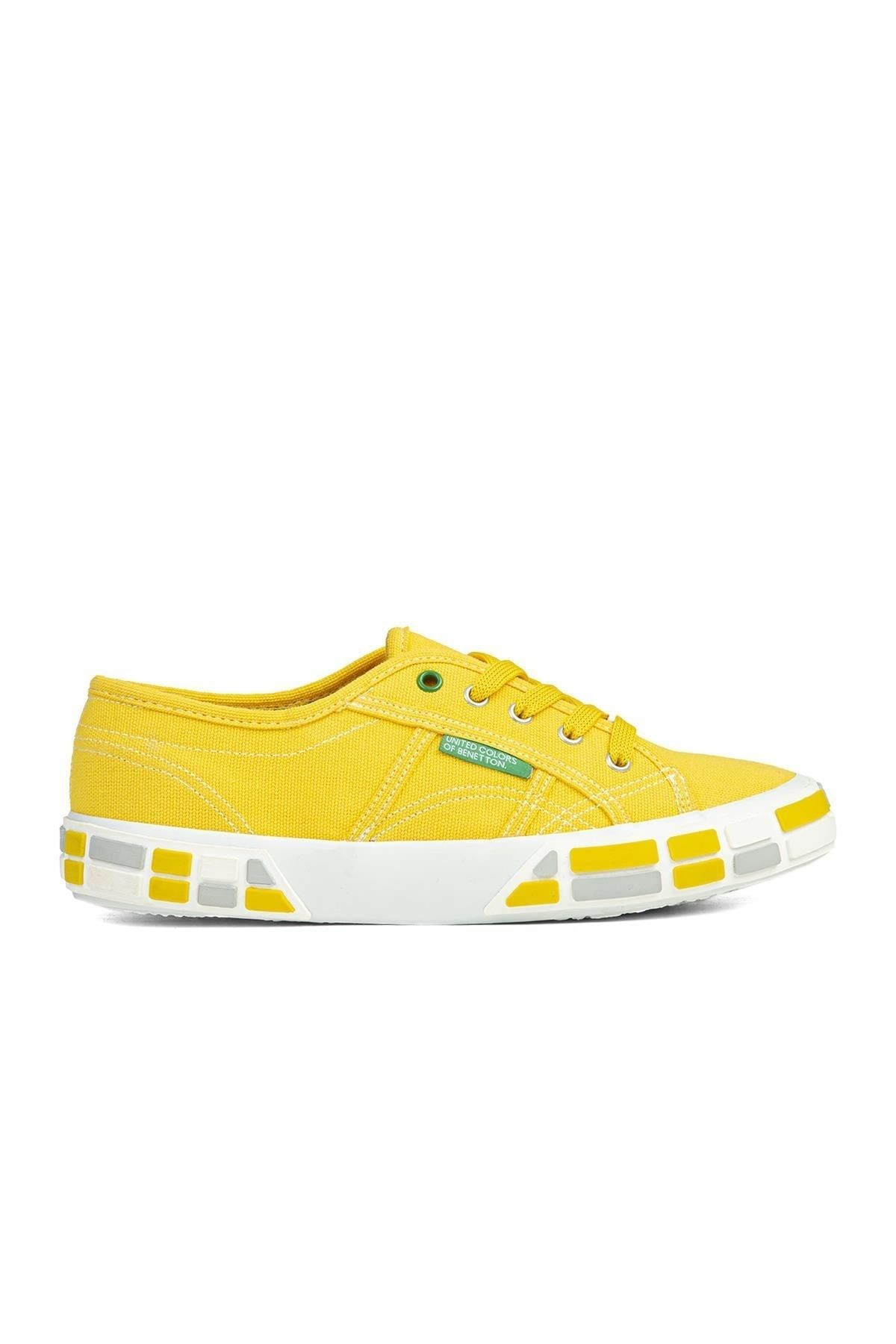Benetton ® | Bn-30691-3114 Sarı - Kadın Spor Ayakkabı