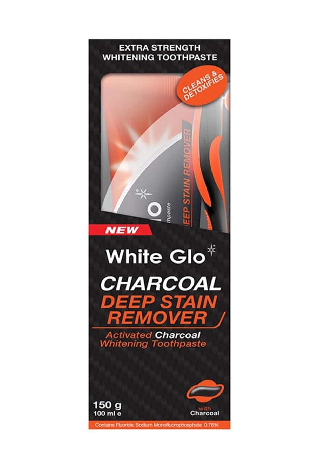 White Glo Wg16 Charcoal Diş Macunu 100 Ml
