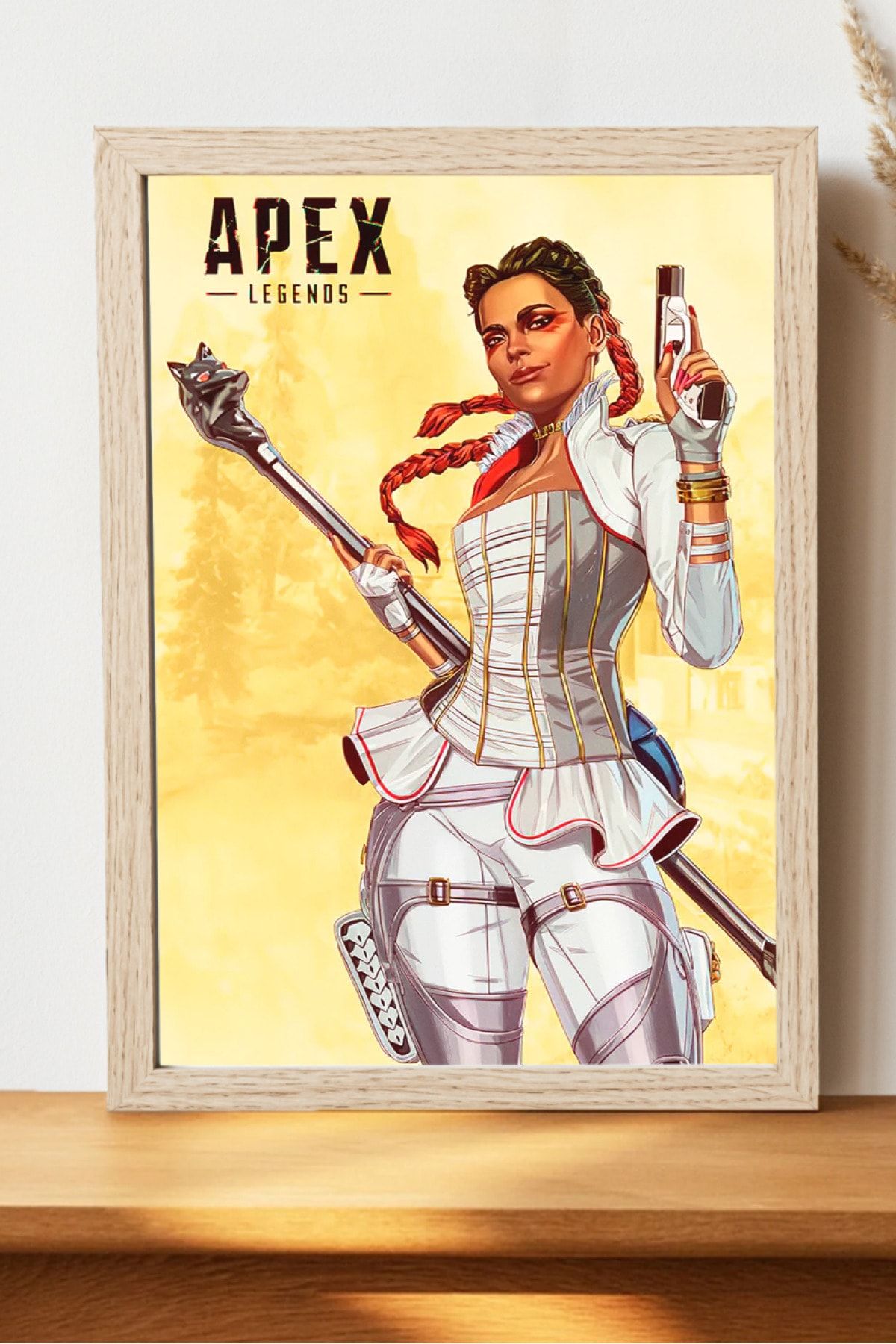 Luna Marissa Apex Legends Poster - Çerçevesiz Kalın Kağıt Oyun Poster