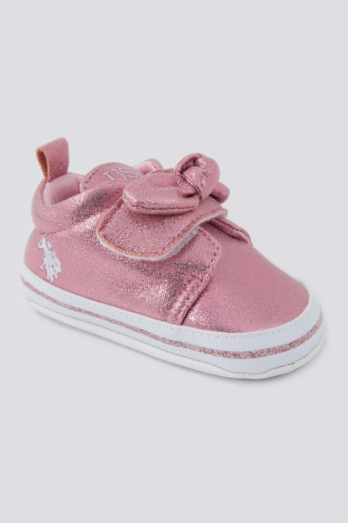 U.S. Polo Assn. U.s. Polo Assn Bright Ribbon Gül Kurusu Kız Bebek Ayakkabı