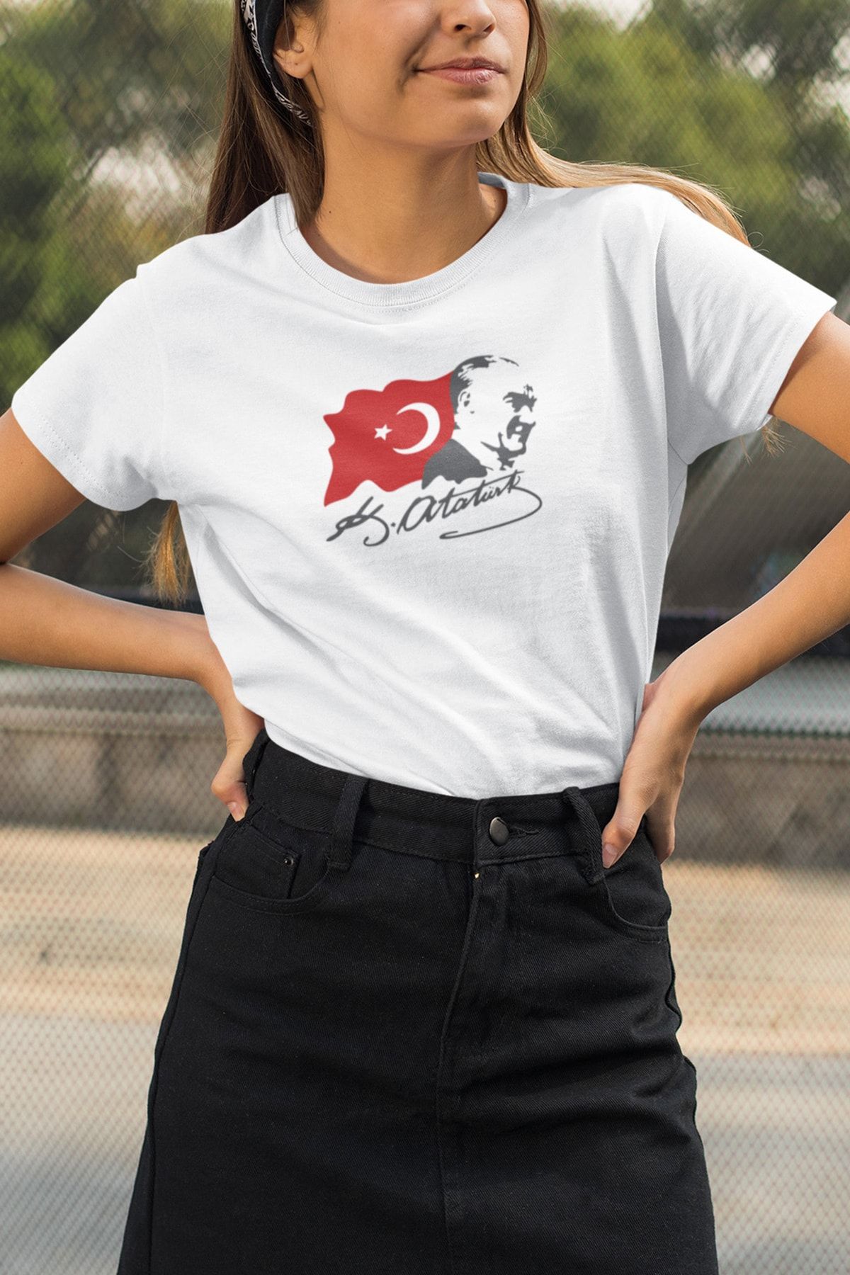 Kio Tasarım Atatürk Serisi Tişört Kadın Çocuk Tişörtü Arkadaşa Sevgiliye  Doğum Günü  T-shirt
