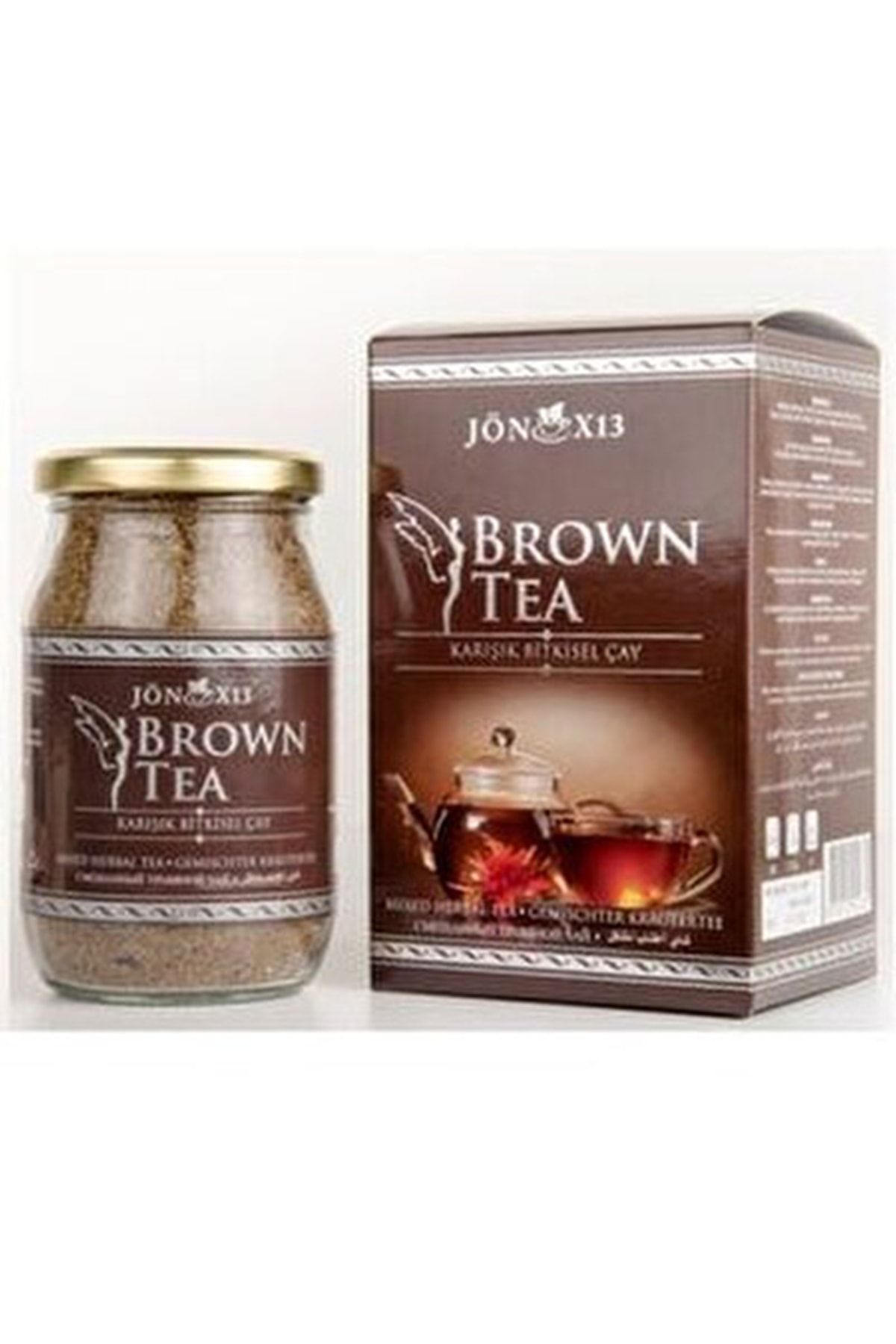 Jönx13 Brown tea Macha'lı Karışık Bitkisel Çay