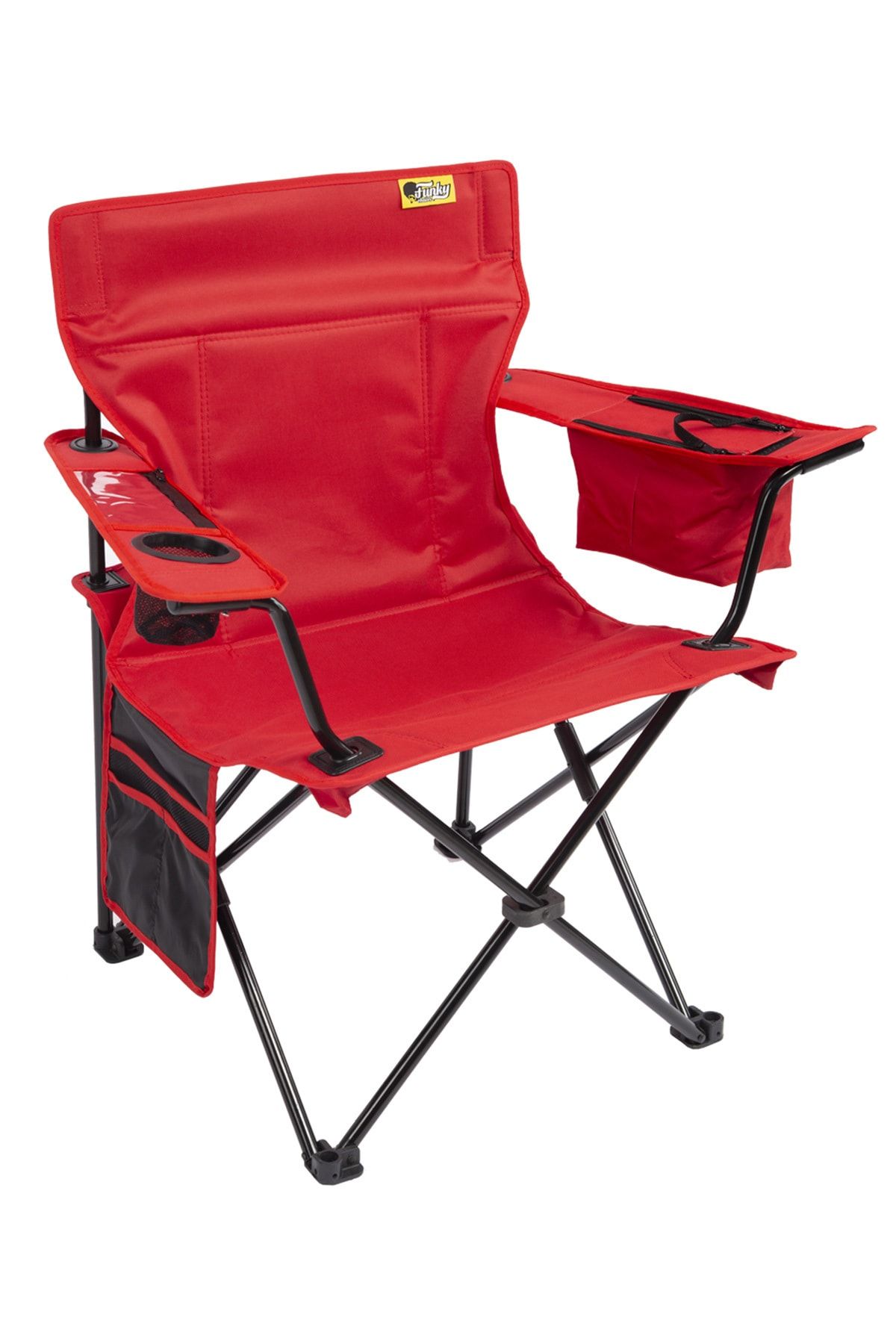 Funky Chairs Kırmızı Cool Ice Lüks Kamp Sandalyesi