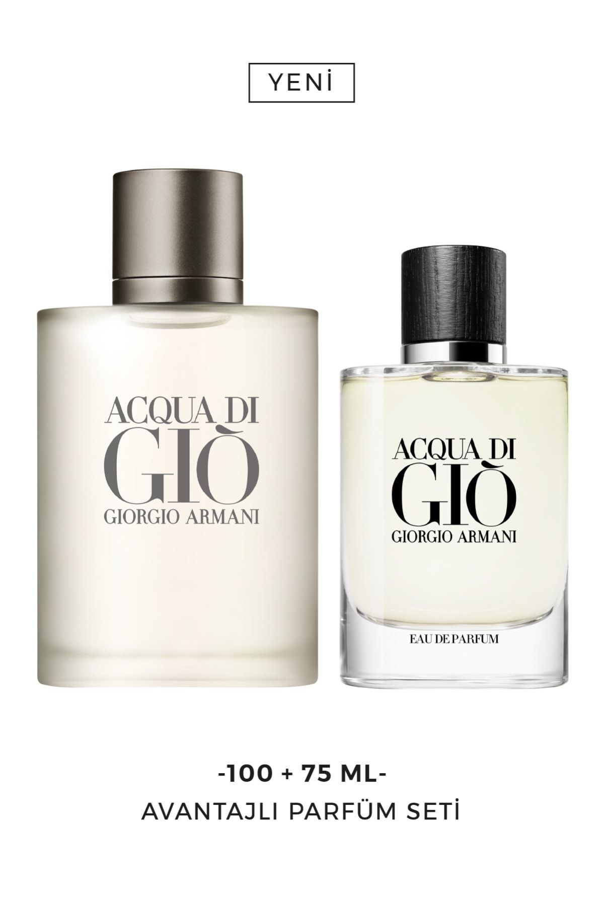 Giorgio Armani Acqua Di Gio Edt 100 ml & Edp 75 ml Erkek Parfüm Seti 7829999999032