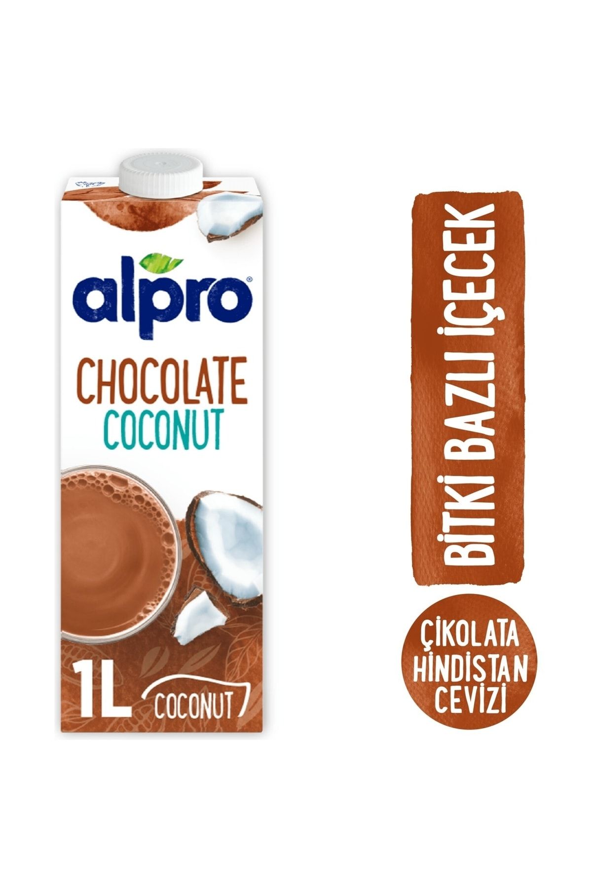 Alpro Çikolatalı Hindistan Cevizli Süt 1 Litre