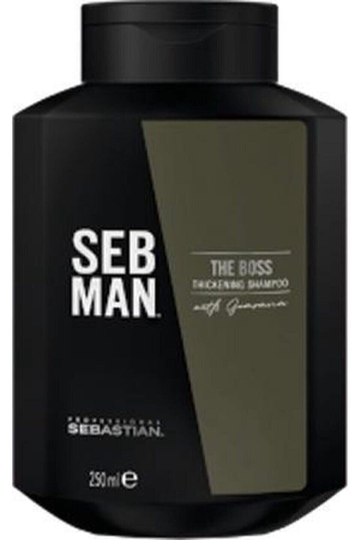 Sebastian Seb Man The Boss Ince Telli Saçları Kalınlaştıran Bakım Şampuanı 250.ml