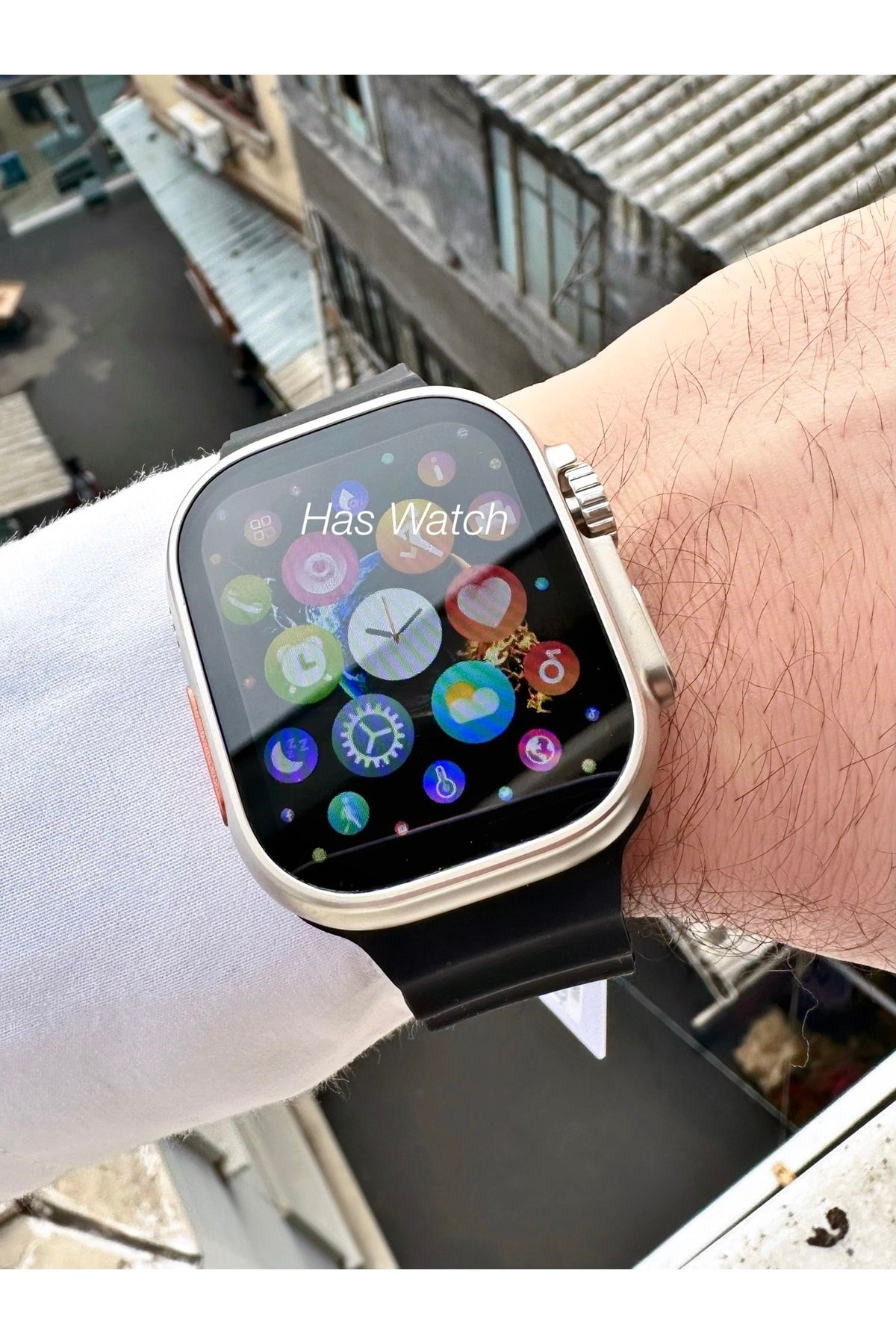 TOUCHE Smart Watch 8 Uyumlu Ultra Silikon Kordon Akıllı Saat 2 Yıl Garantili
