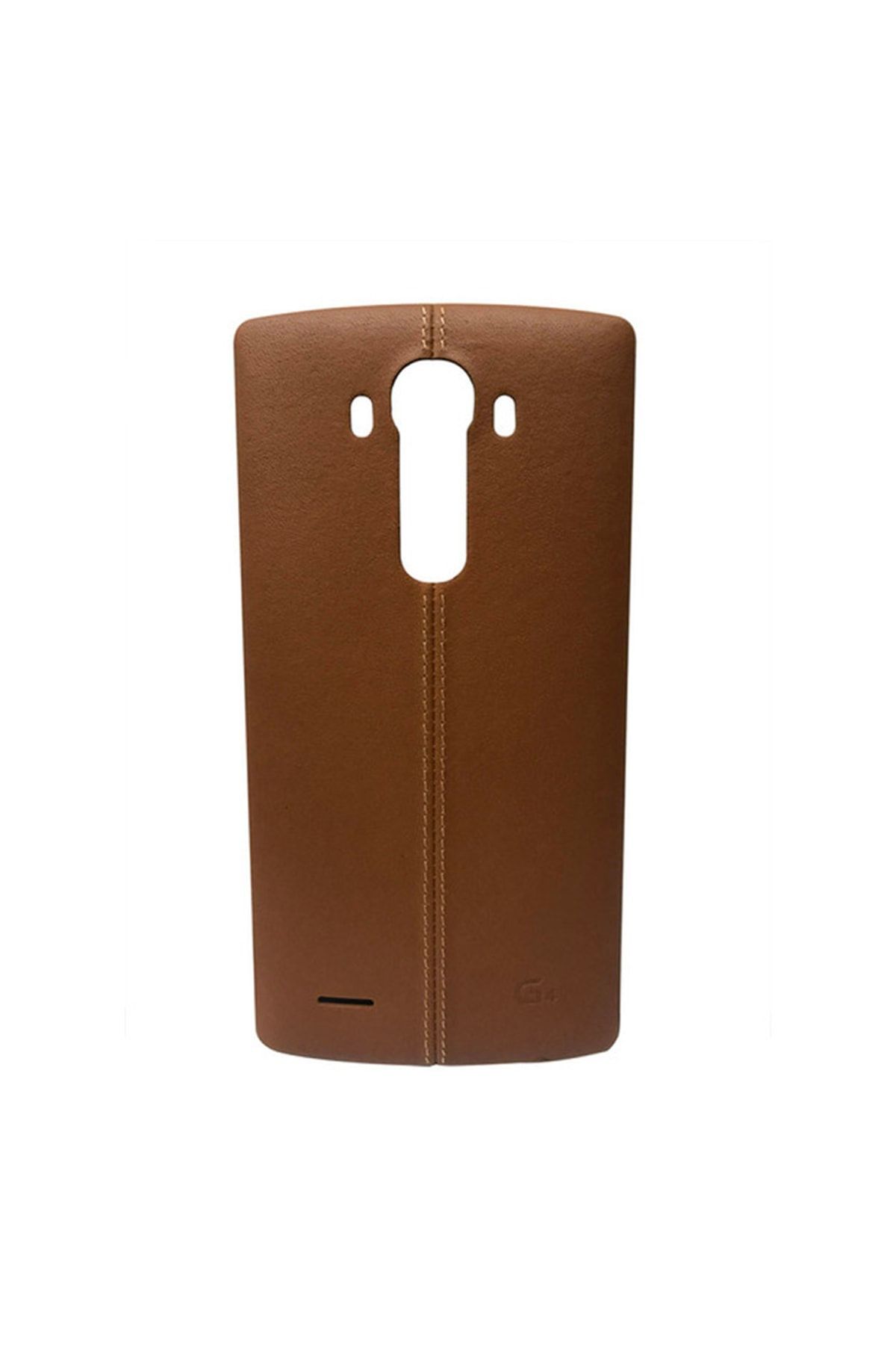 Genos Lg H815 G4 Uyumlu Arka Kapak Deri Brown