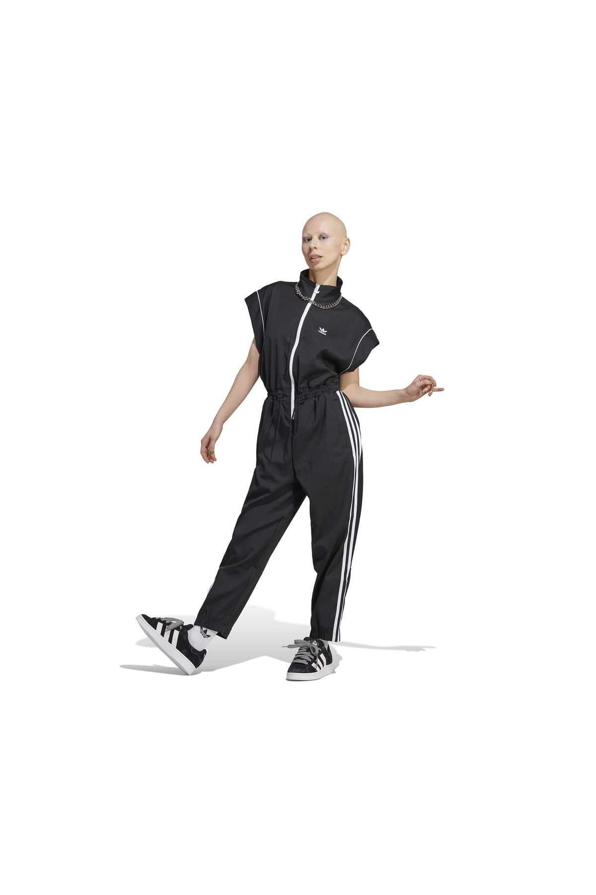 adidas Jump Suit Kadın Günlük Tulum Ic5579 Siyah