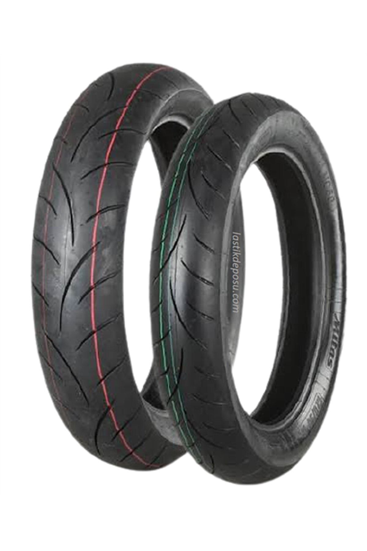 Mitas Set Bajaj Pulsar 200 100/80-17 Ve 130/70-17 Mc50 Ön Arka Takım Lastik