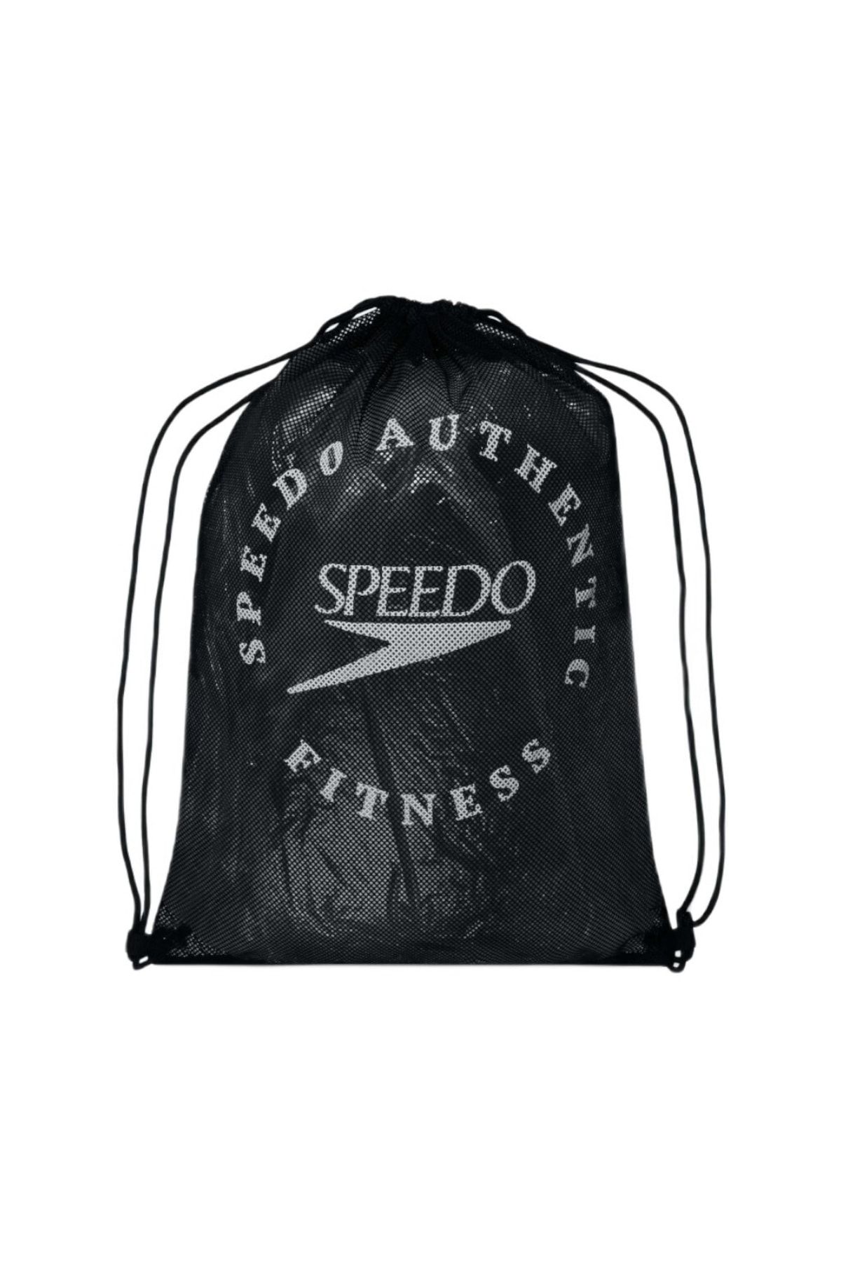 SPEEDO Printed Mesh Bag (siyah/beyaz)