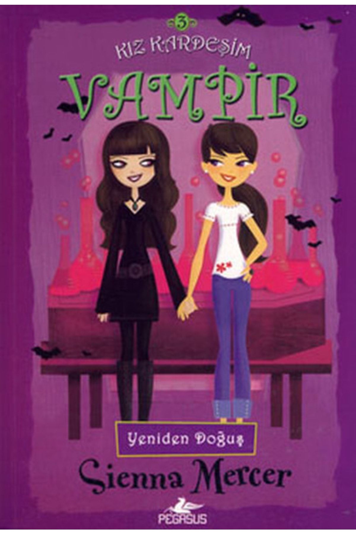 Pegasus Yayınları Kız Kardeşim Vampir Serisi 3: Yeniden Doğuş - Sienna Mercer