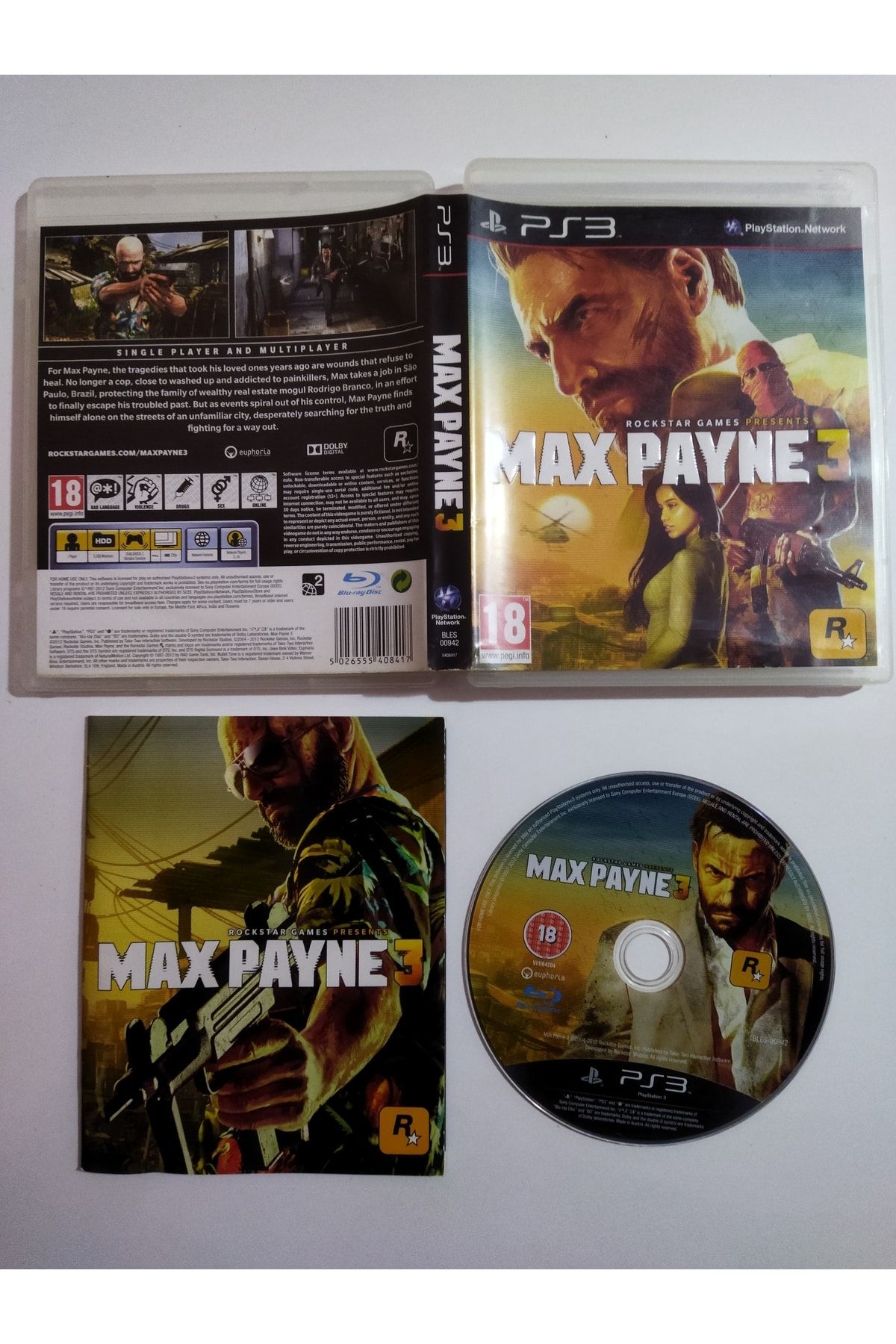 RockStar Games Max Payne 3