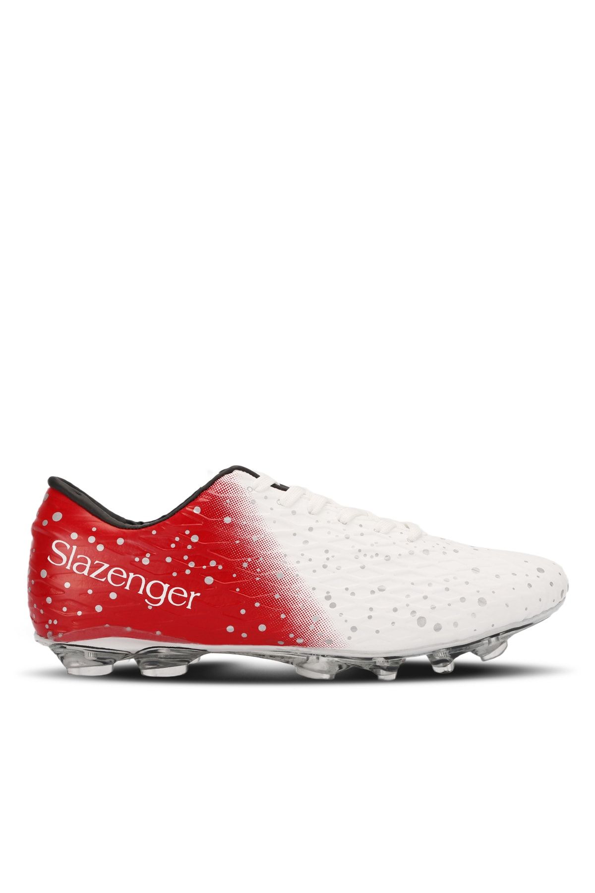 Slazenger Hanıa Krp Futbol Erkek Halı Saha Ayakkabı Beyaz / Kırmızı