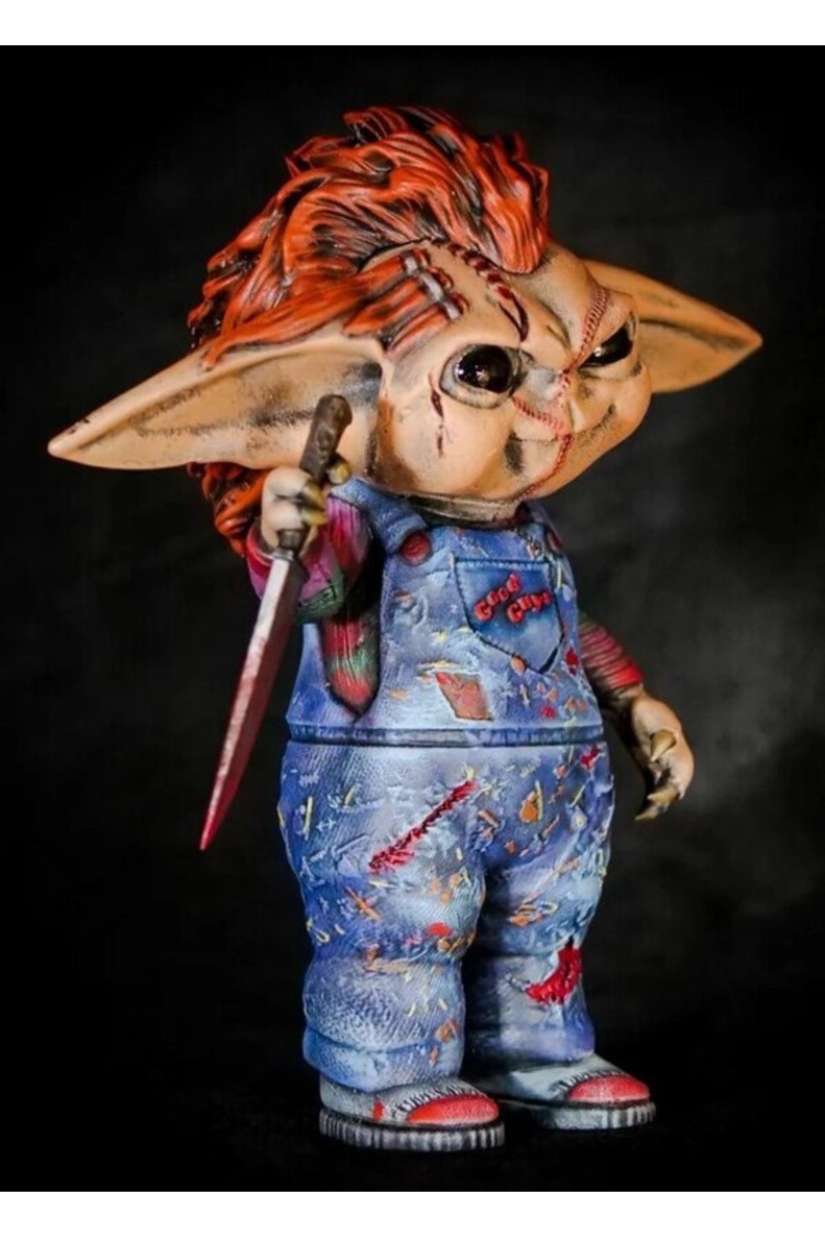 hayatvesanat Grogu Baby Yoda X Chucky Karışık 15 cm Heykel