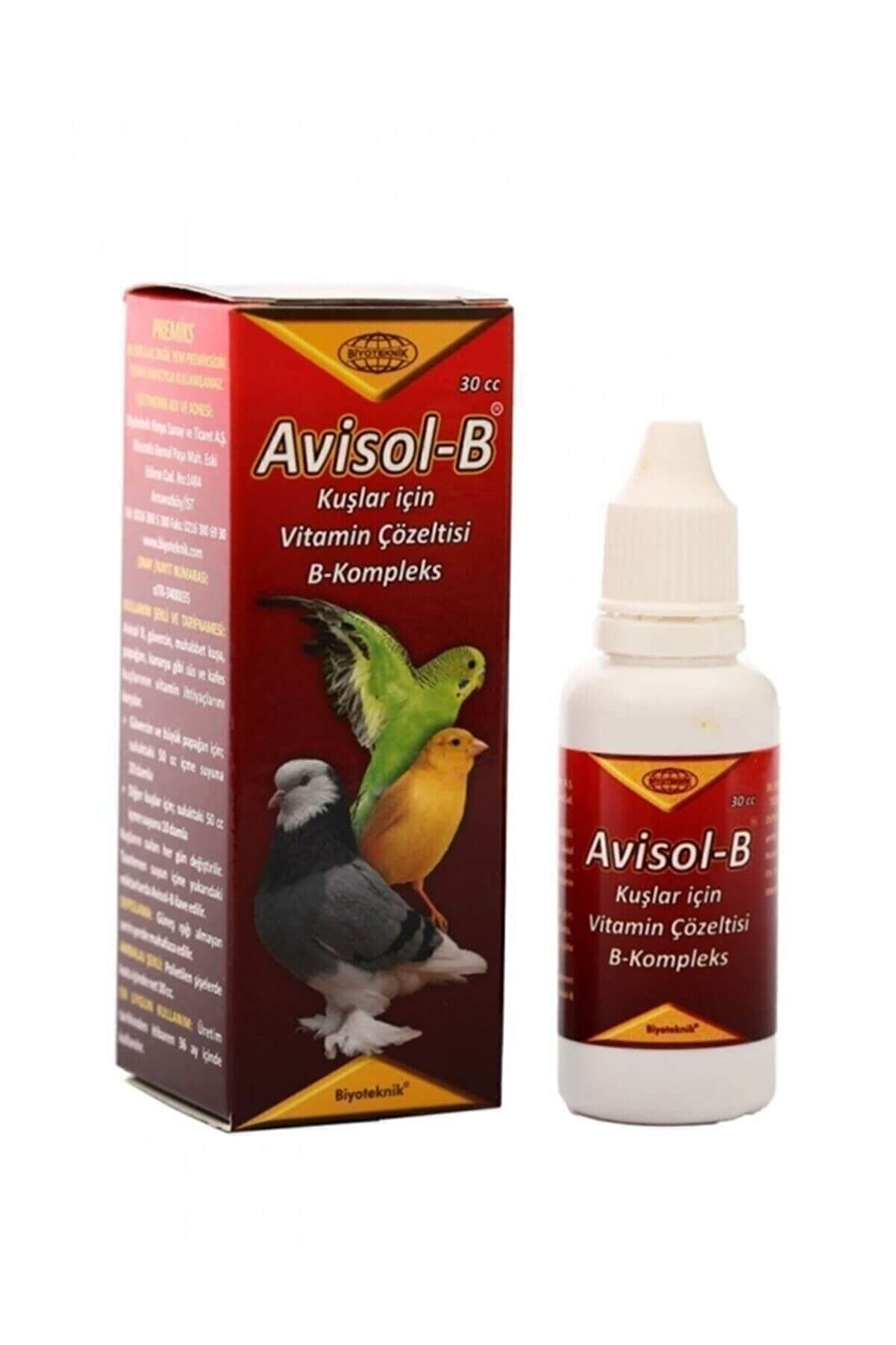 Biyoteknik Biyo Avisol-b Kuşlar Için Tüy Dökülmesine Karşı Vitamin