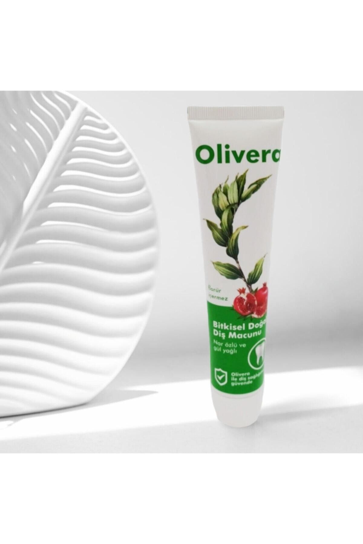 Bioline Diş Macunu Olivera Florürsüz %100 Doğal 75 ml