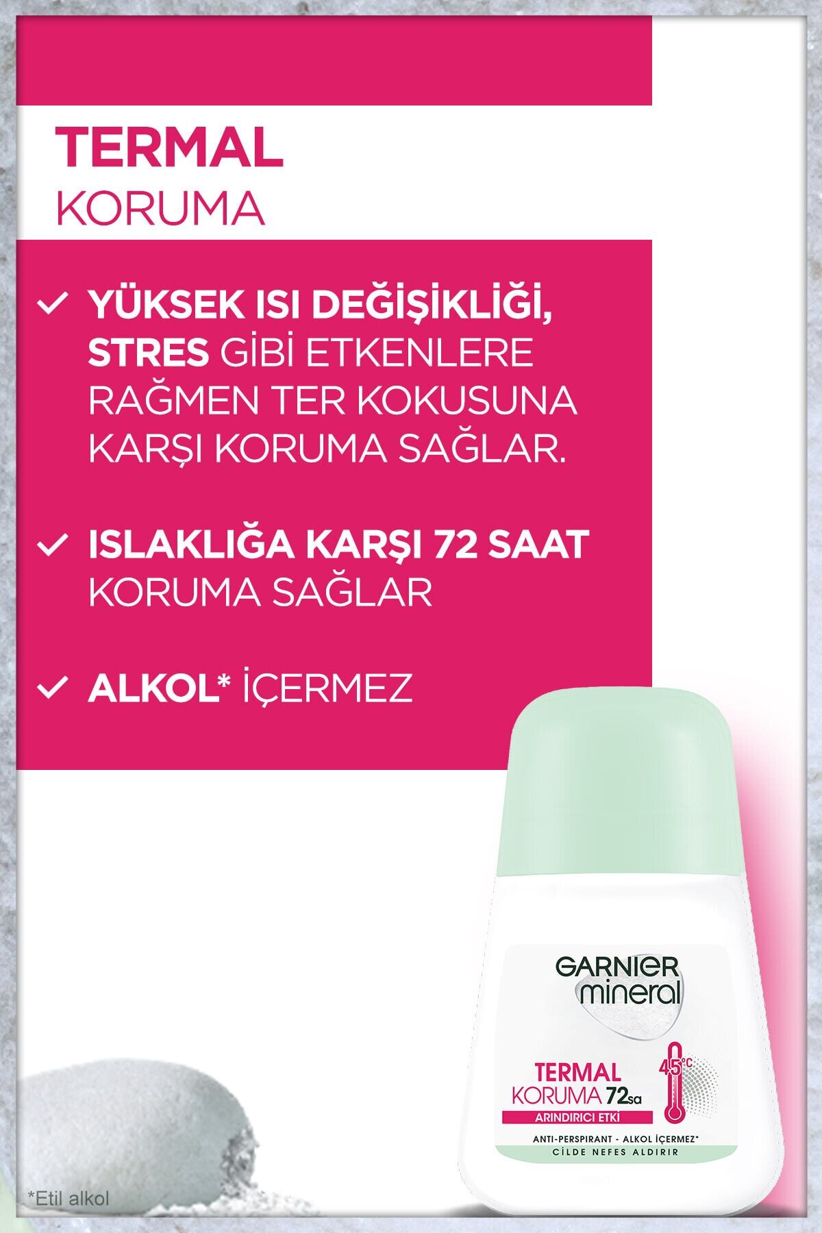 Mineral Termal Koruma Kadın Roll-On Deodorant 3600541928930_3