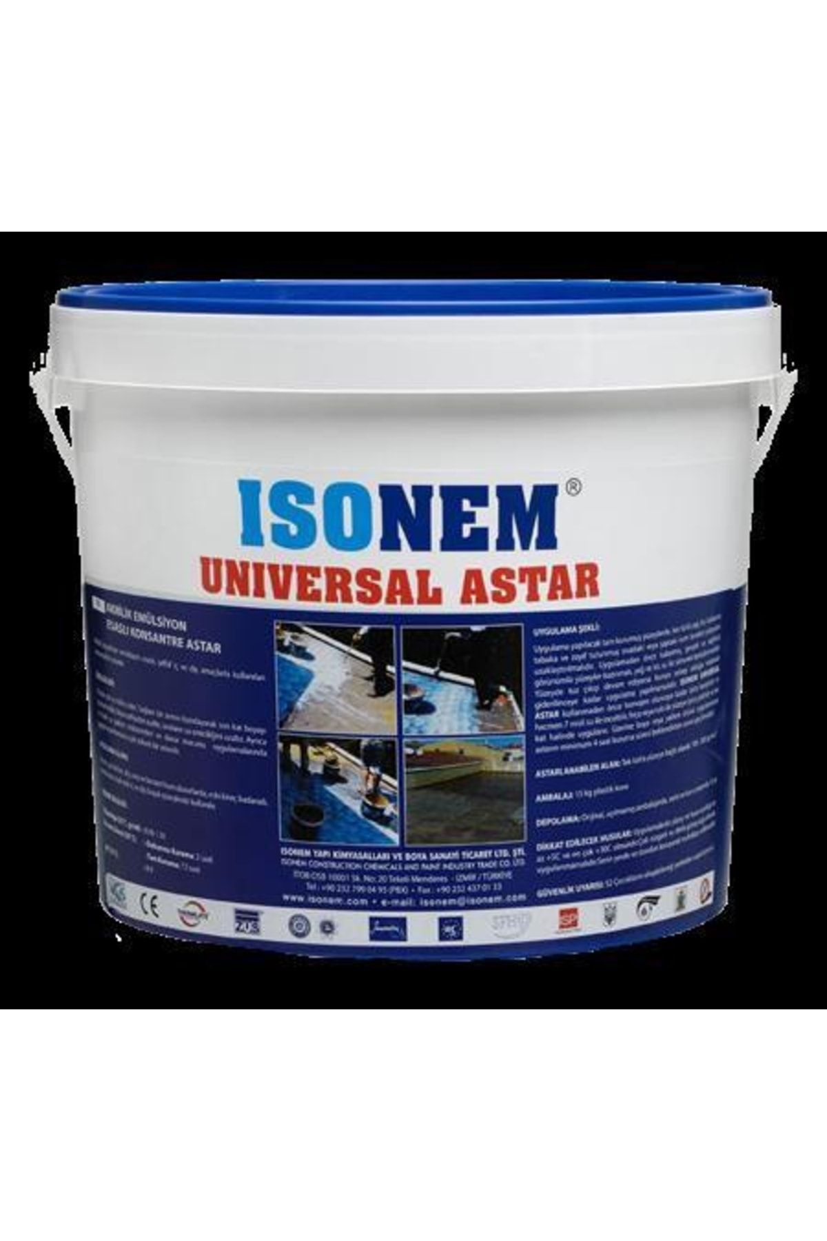 Isonem Universal Astar - Akrilik Esaslı Astar 10 Kg