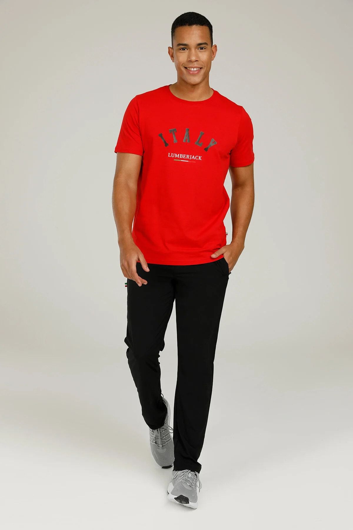 Lumberjack Regular Fit Kırmızı Erkek T-shirt 2s11ct10443fx