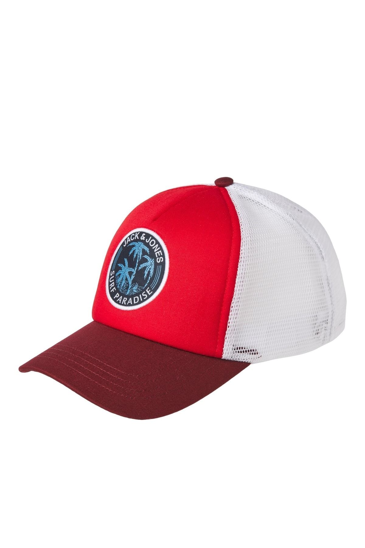 Jack & Jones Jack Jones Byron Surf Trucker Cap Erkek Kırmızı Şapka 12235034-17