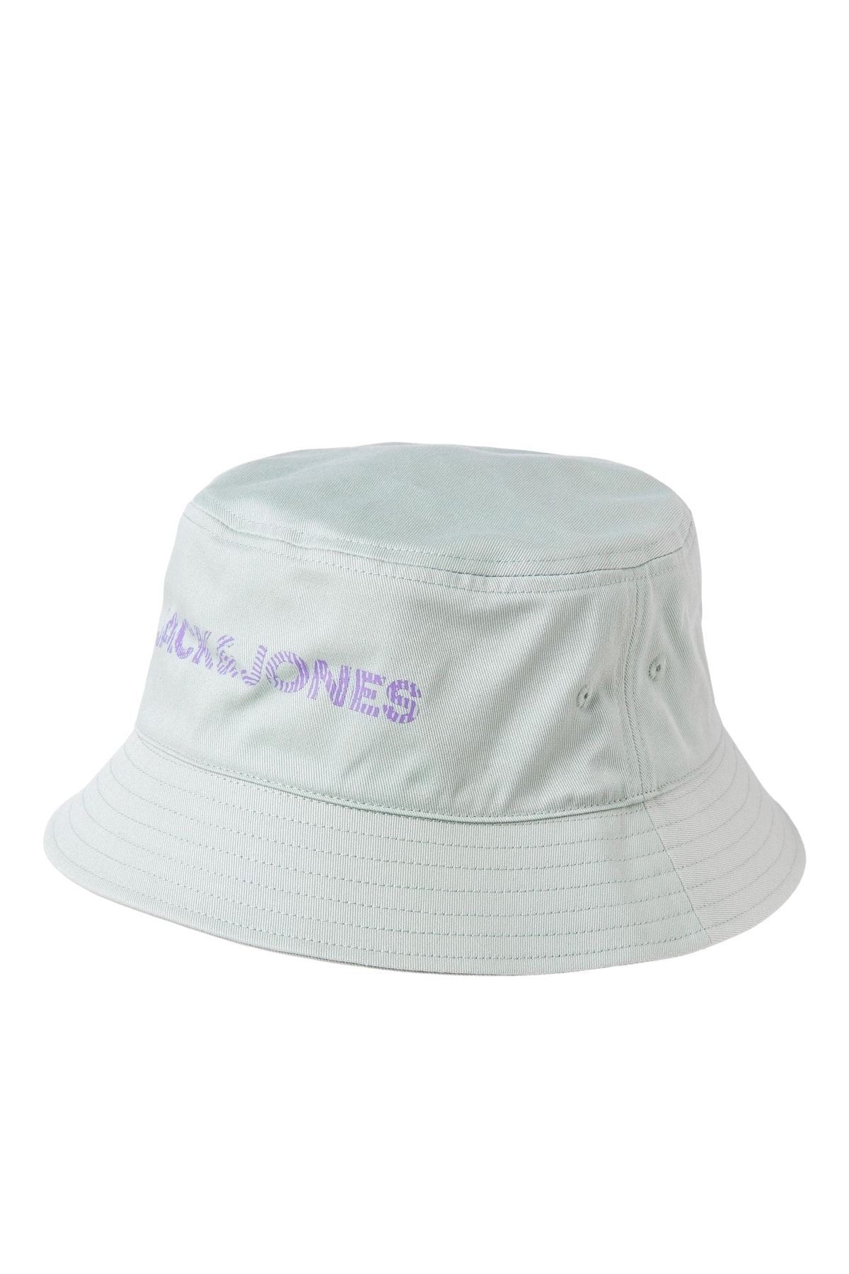 Jack & Jones Jack Jones Adrıan Bucket Hat Erkek Gri Şapka 12235410-05