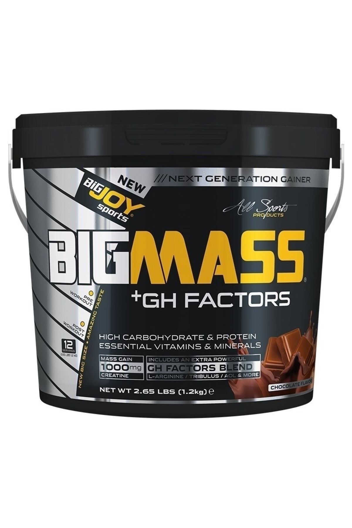 Big Joy Big Mass +gh Factors 1200 Gr
