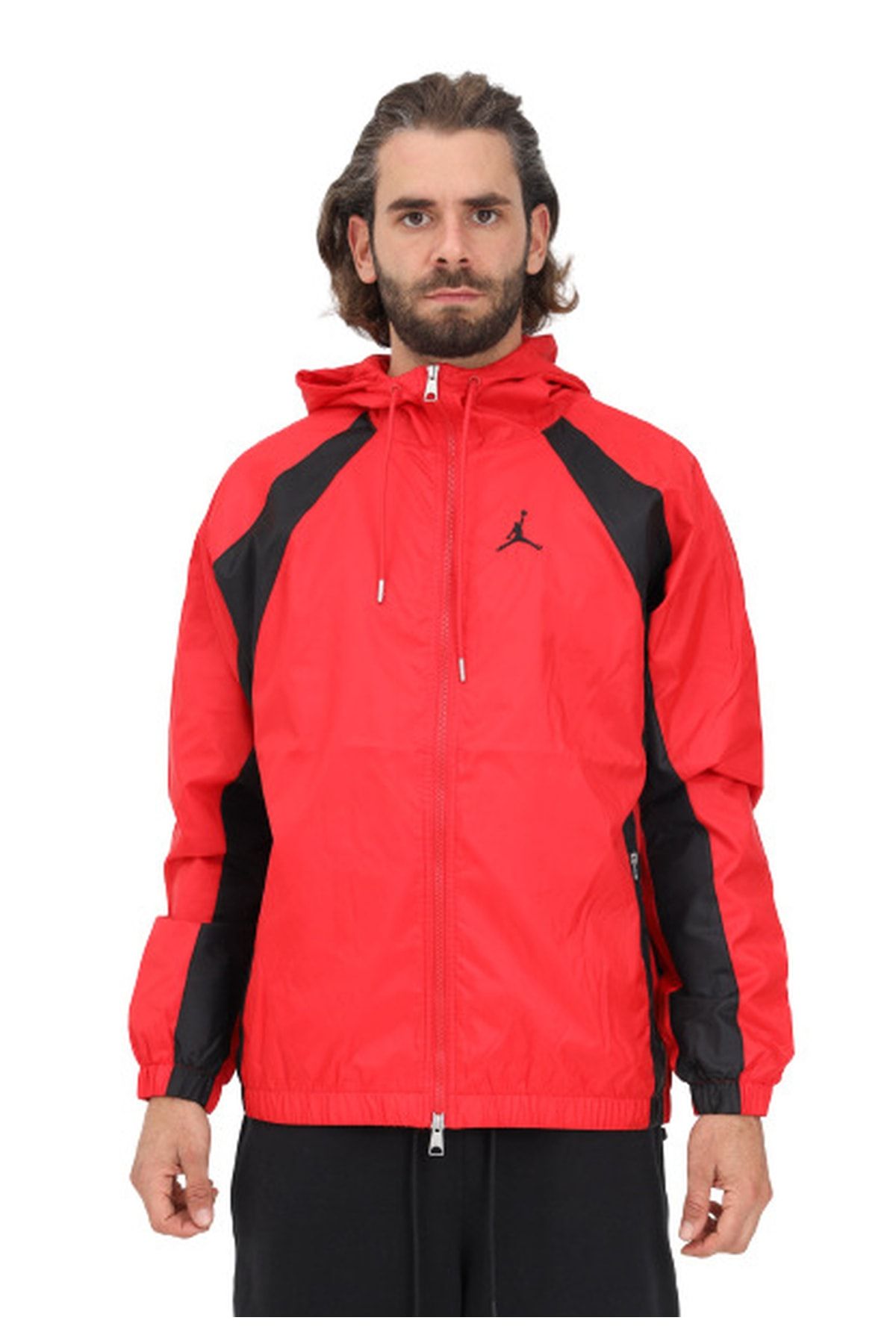 Nike Jordan Essentials Erkek Kırmızı Yağmurluk Dj9828-612