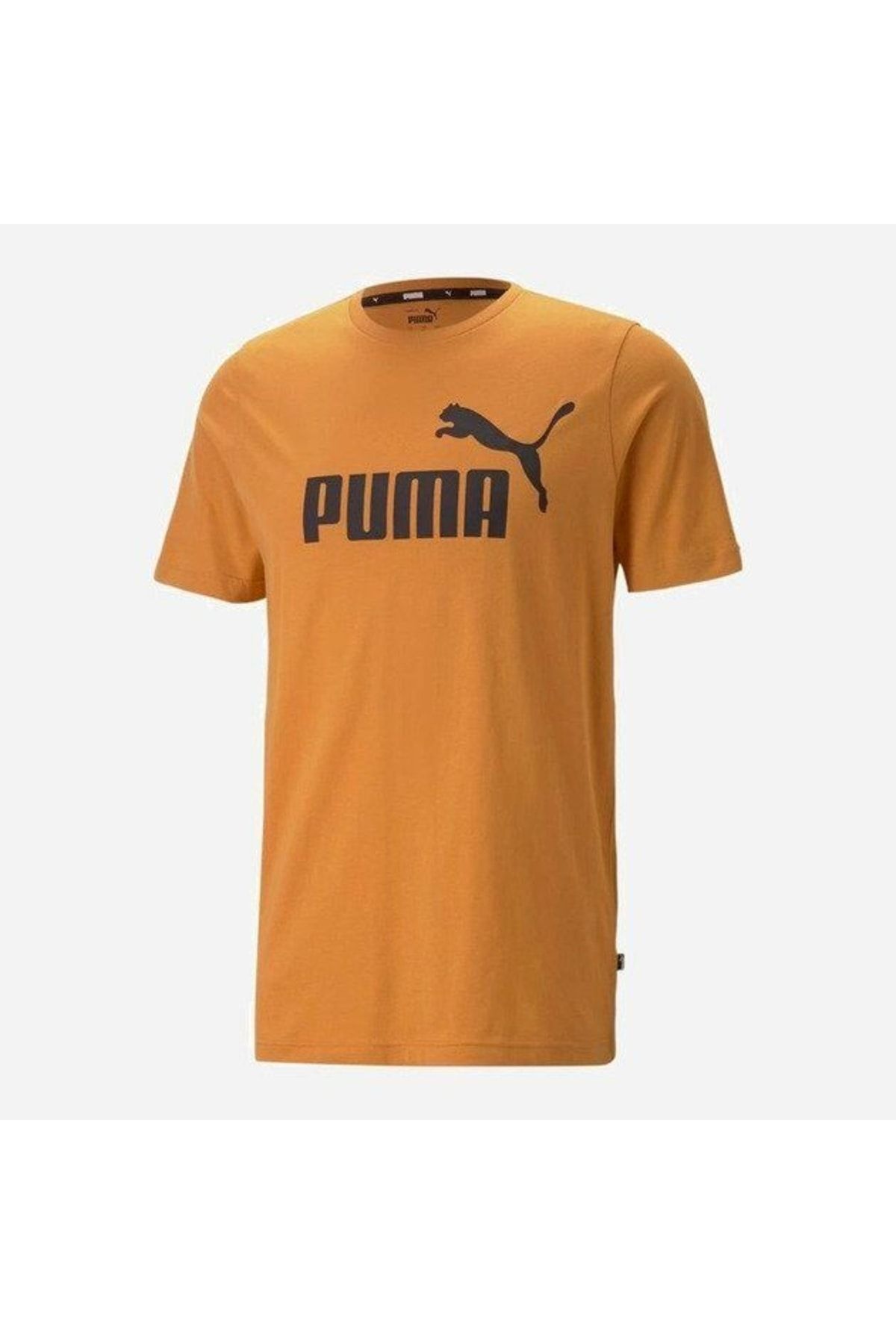 Puma Ess Logo Tee (s) Erkek Tişört- Sarı-58666727