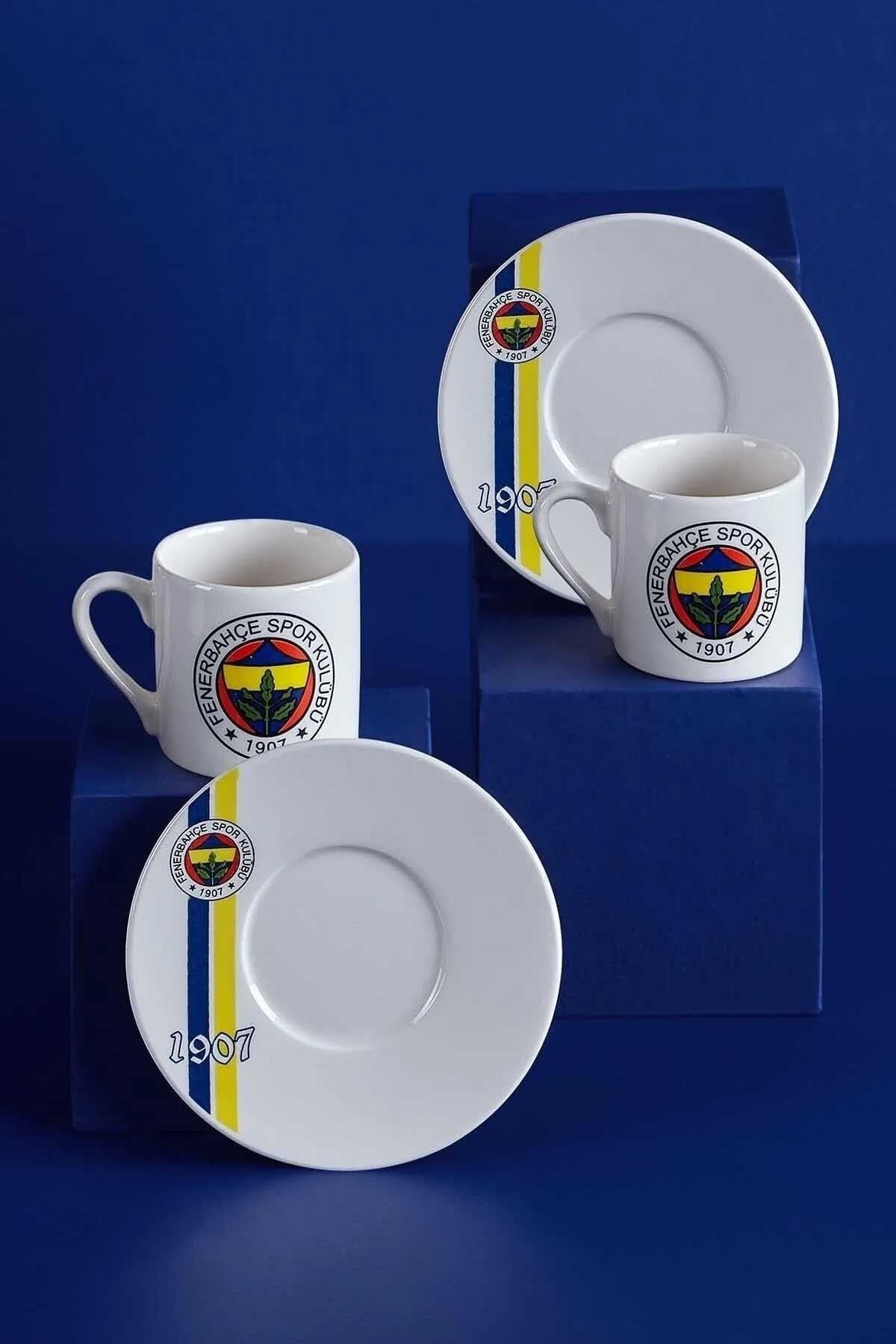 Fenerbahçe Lisanslı 2'li Porselen Fincan Takımı